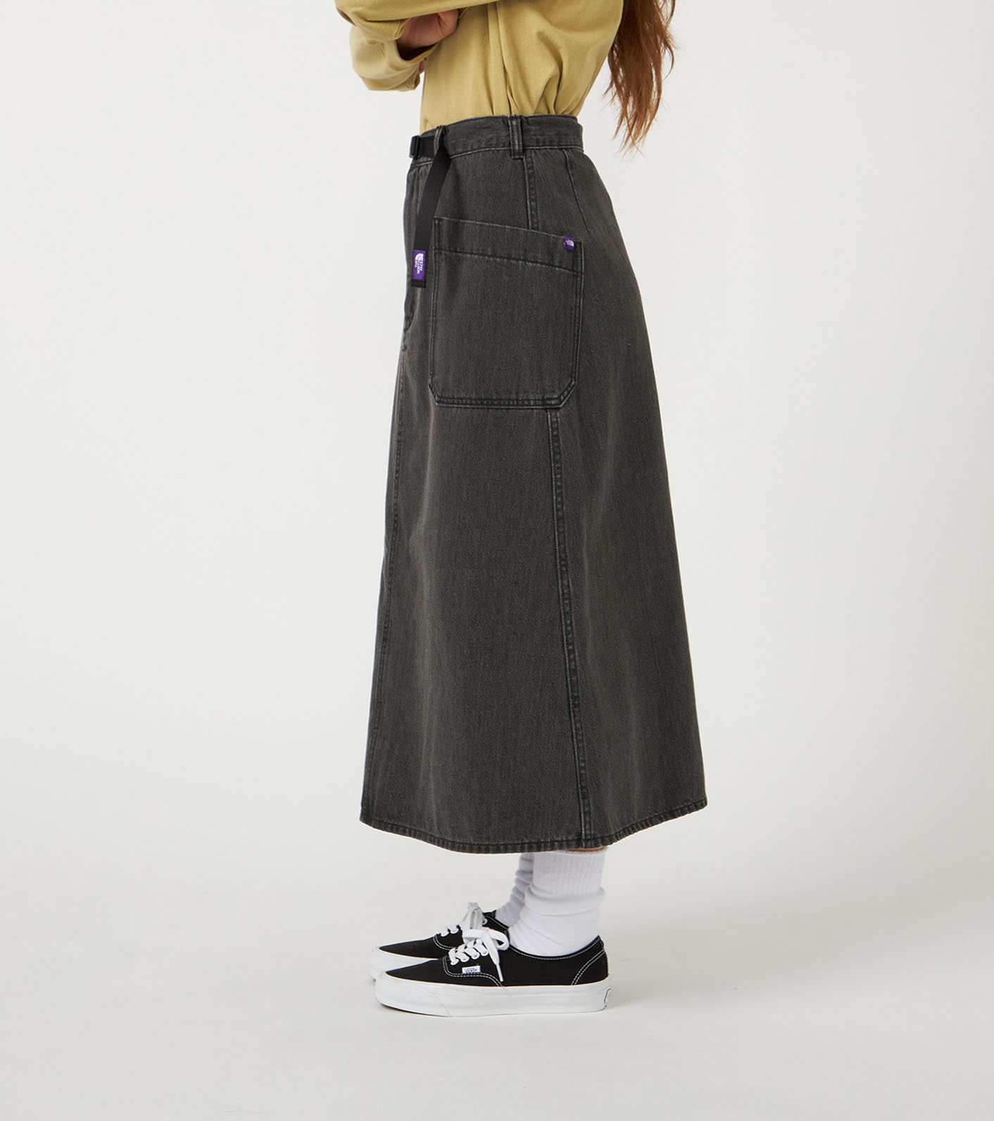 Denim Field Skirt