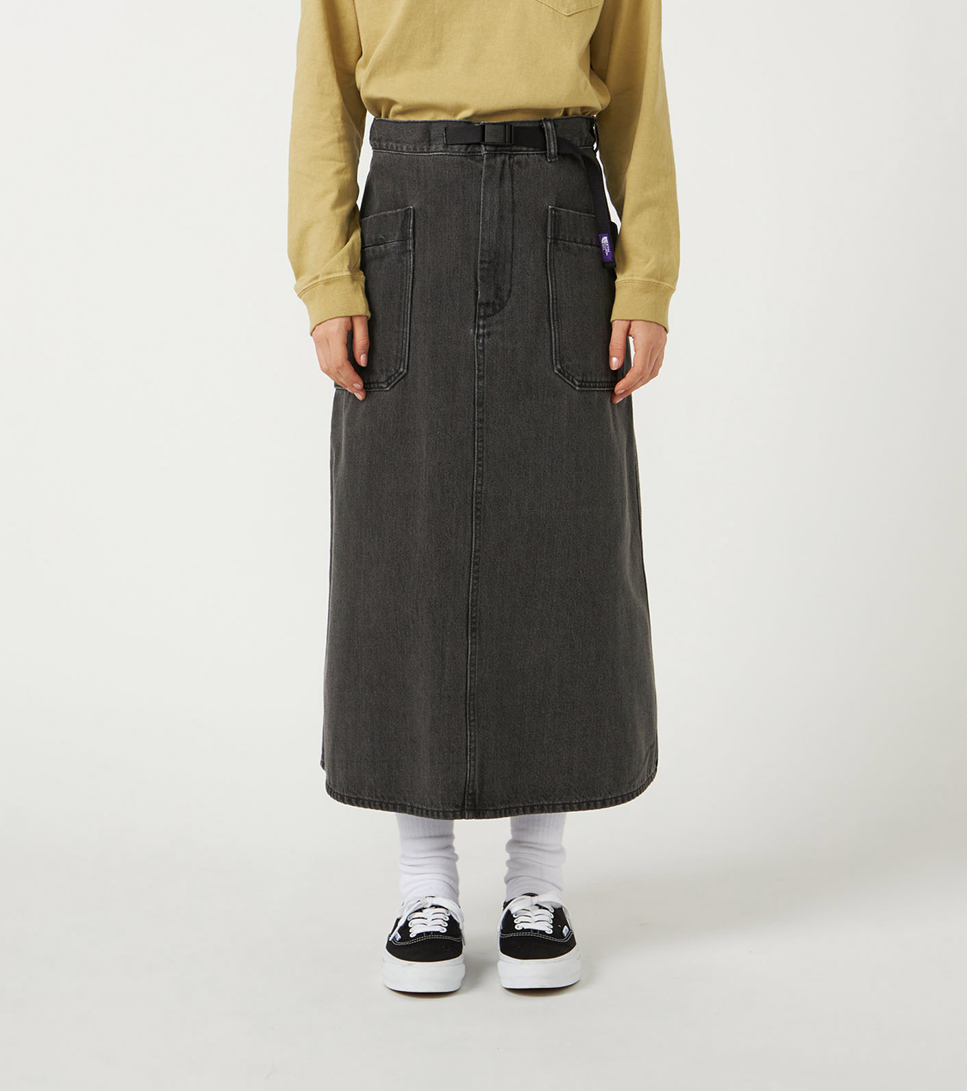 Denim Field Skirt