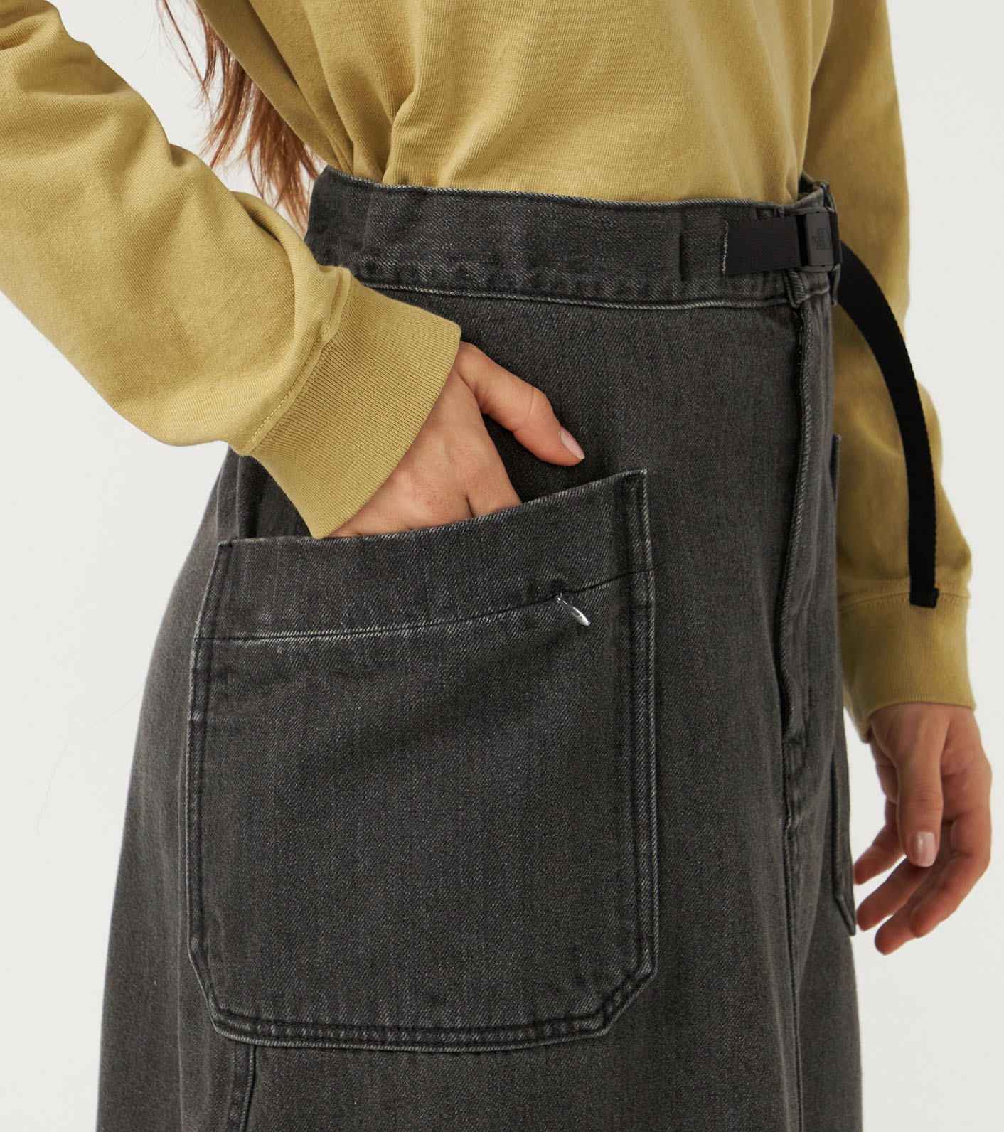 Denim Field Skirt