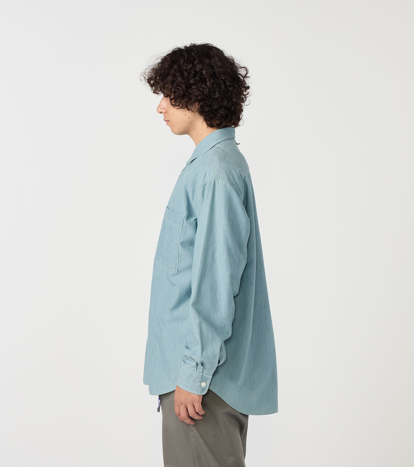 Regular Collar Chambray Field Shirt