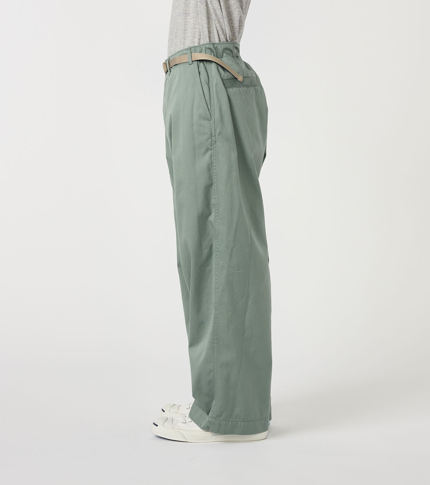 Chino Wide Straight Field Pants