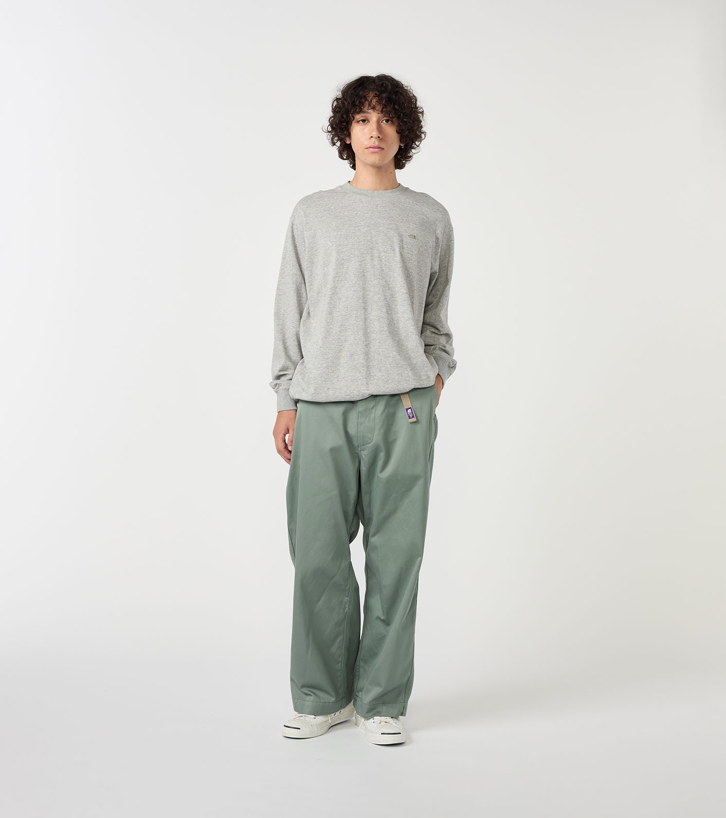 Chino Wide Straight Field Pants