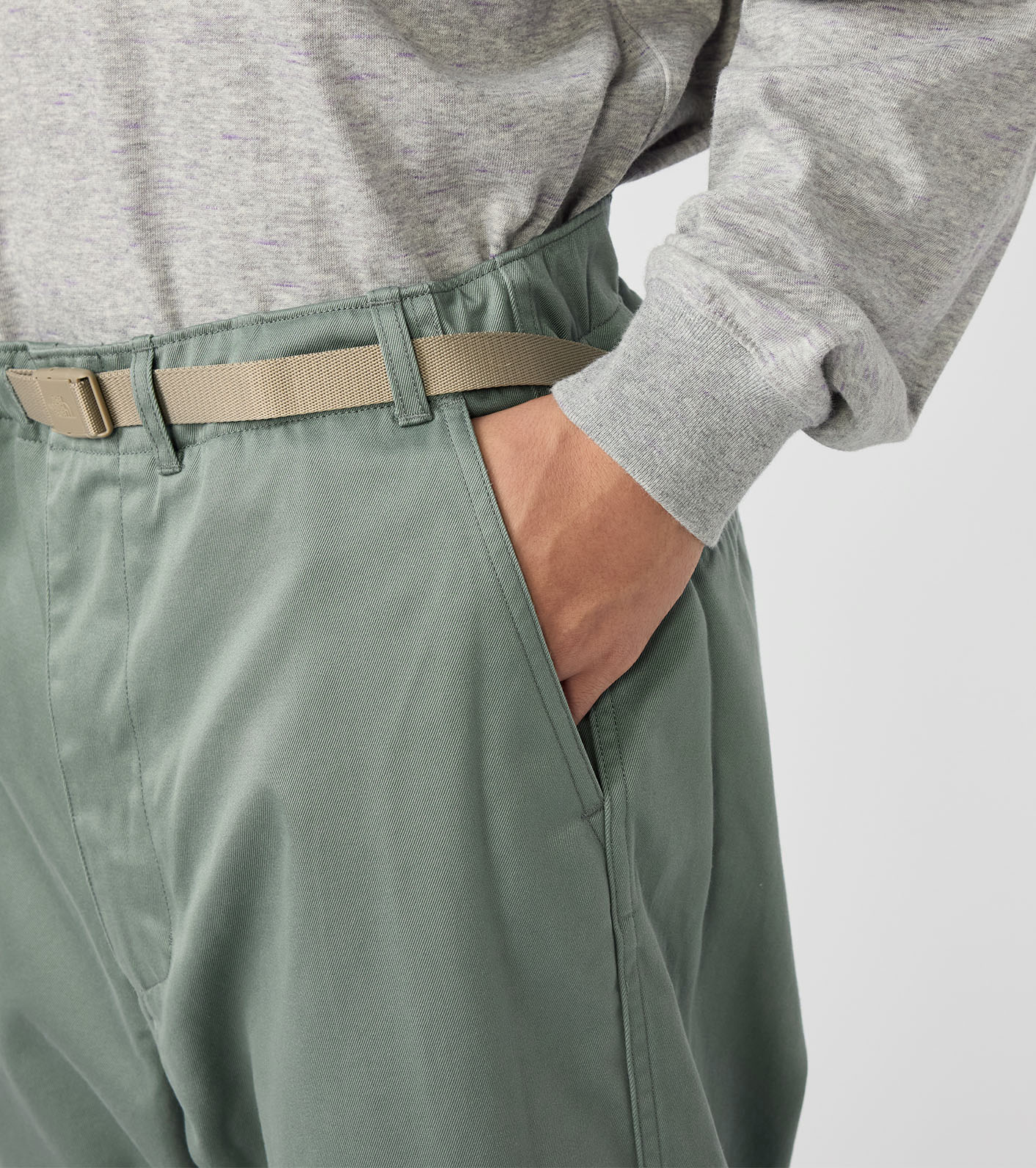 Chino Wide Straight Field Pants