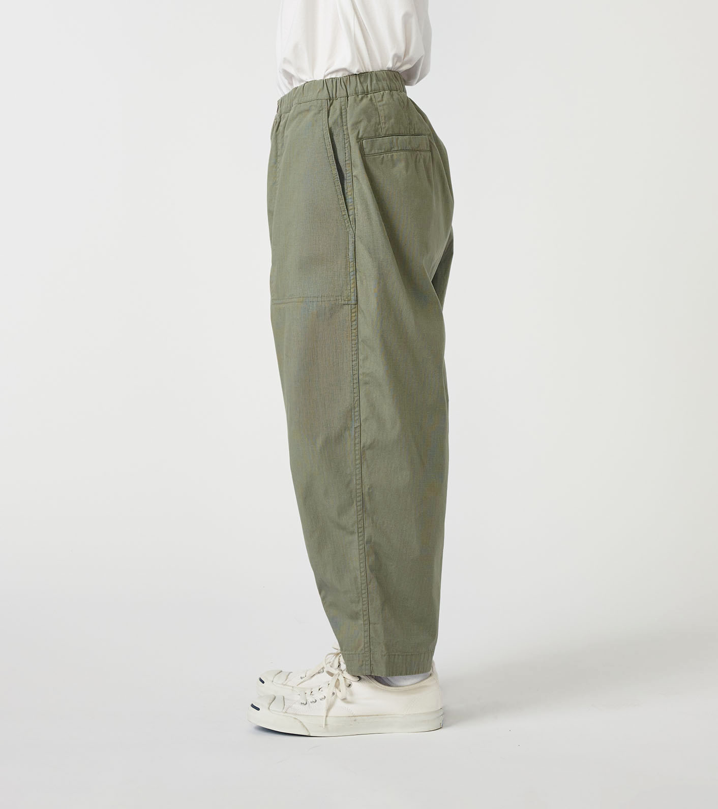Ripstop Wide Cropped Field Pants
