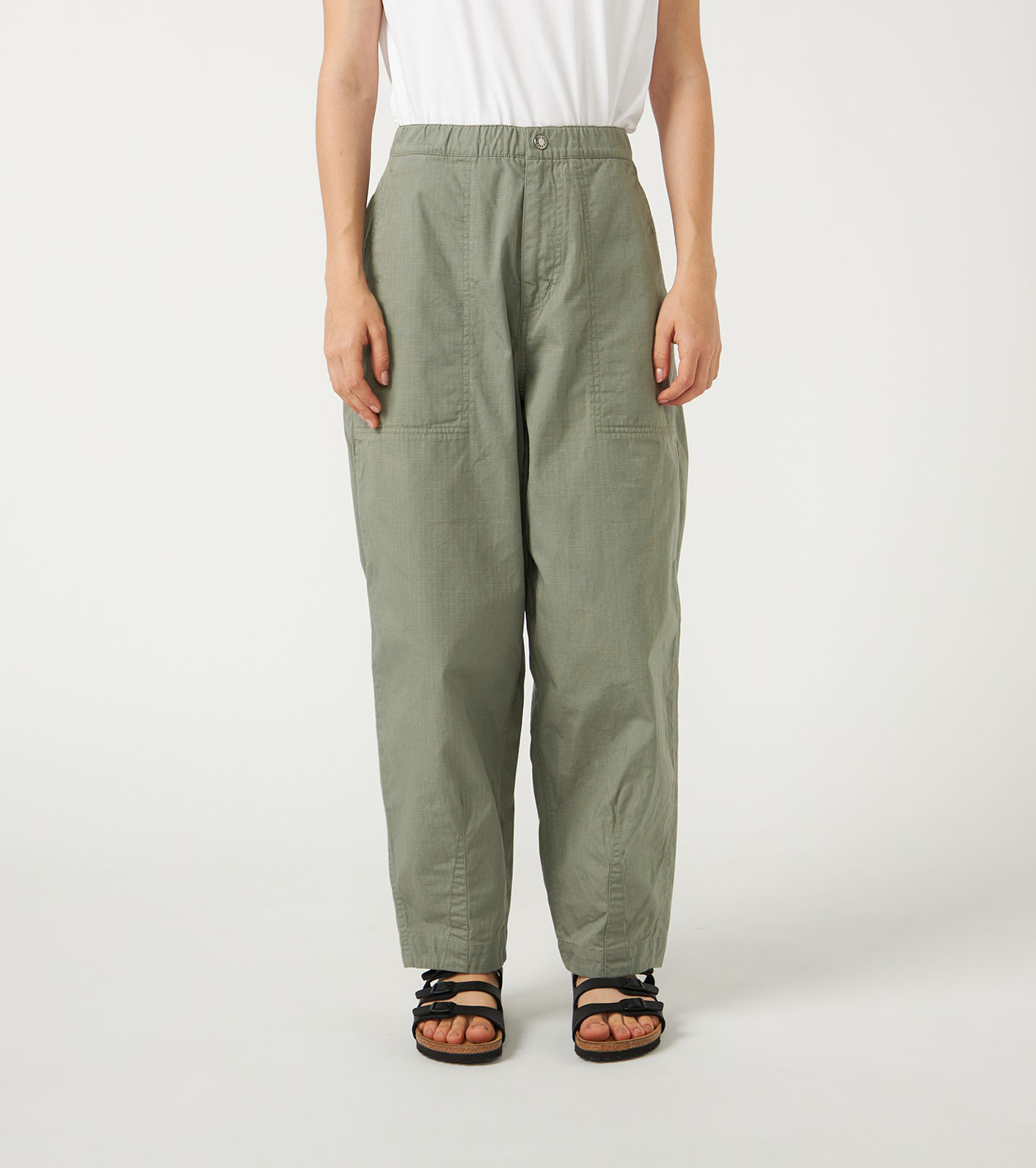 Ripstop Wide Cropped Field Pants
