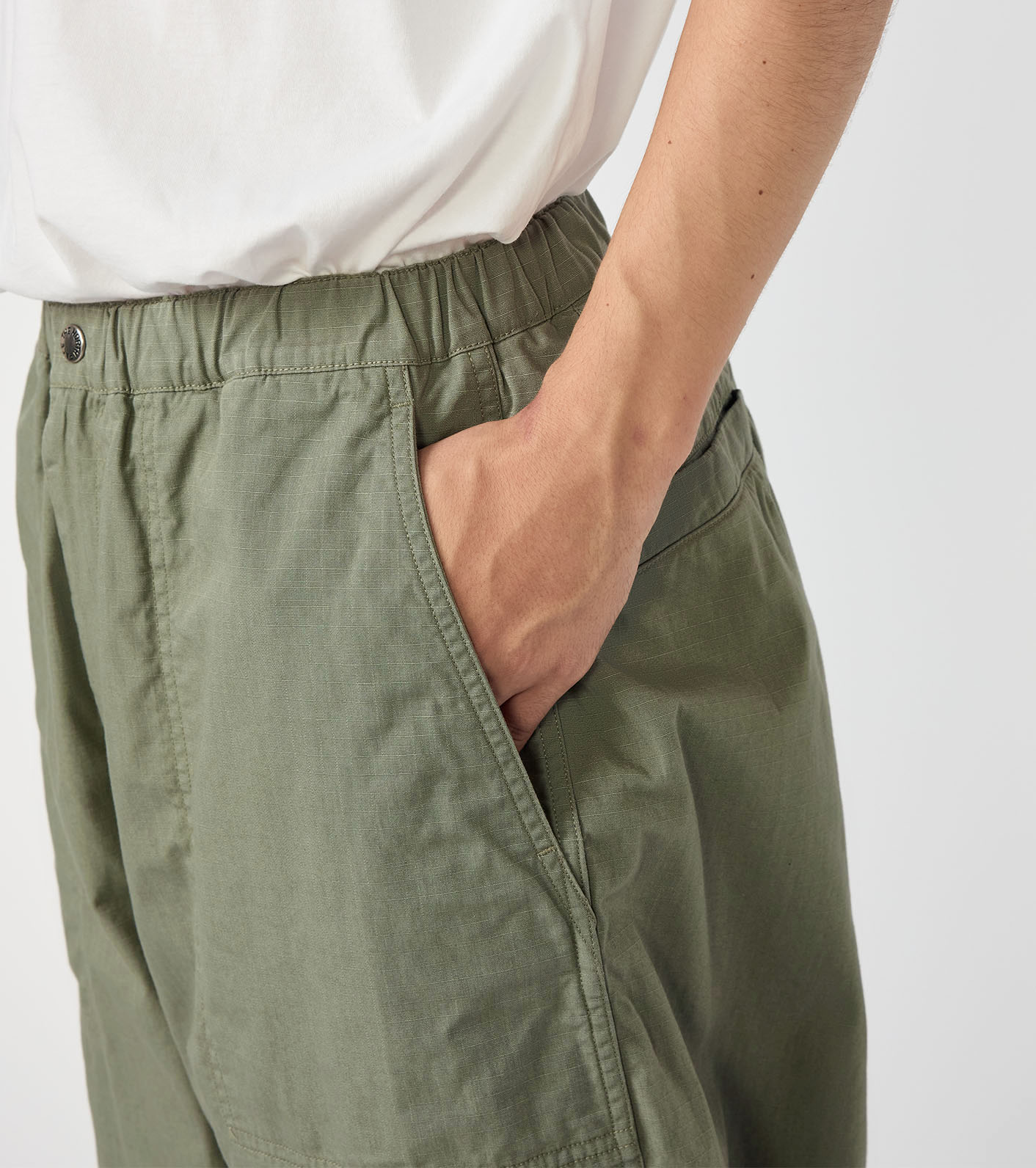 Ripstop Wide Cropped Field Pants