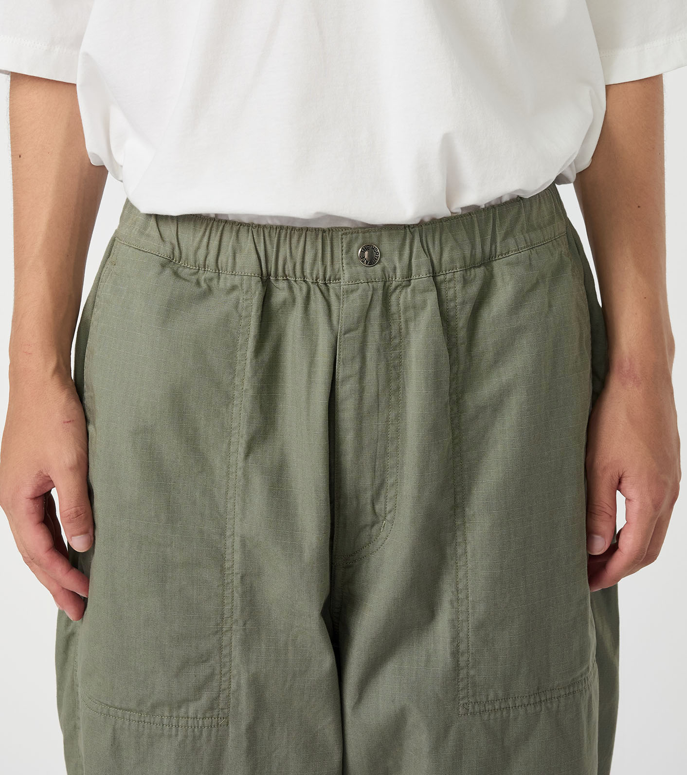 Ripstop Wide Cropped Field Pants