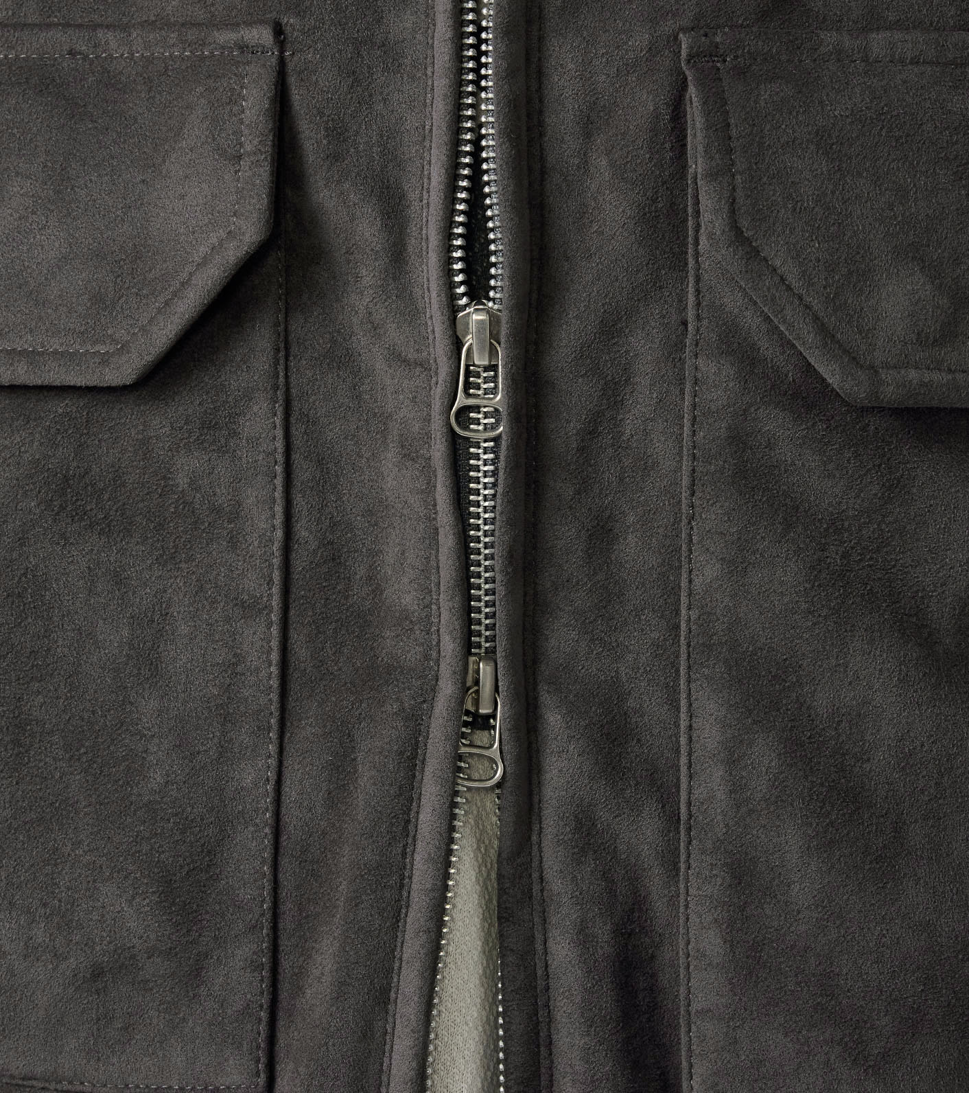 Synthetic Leather Mountain Wind Parka