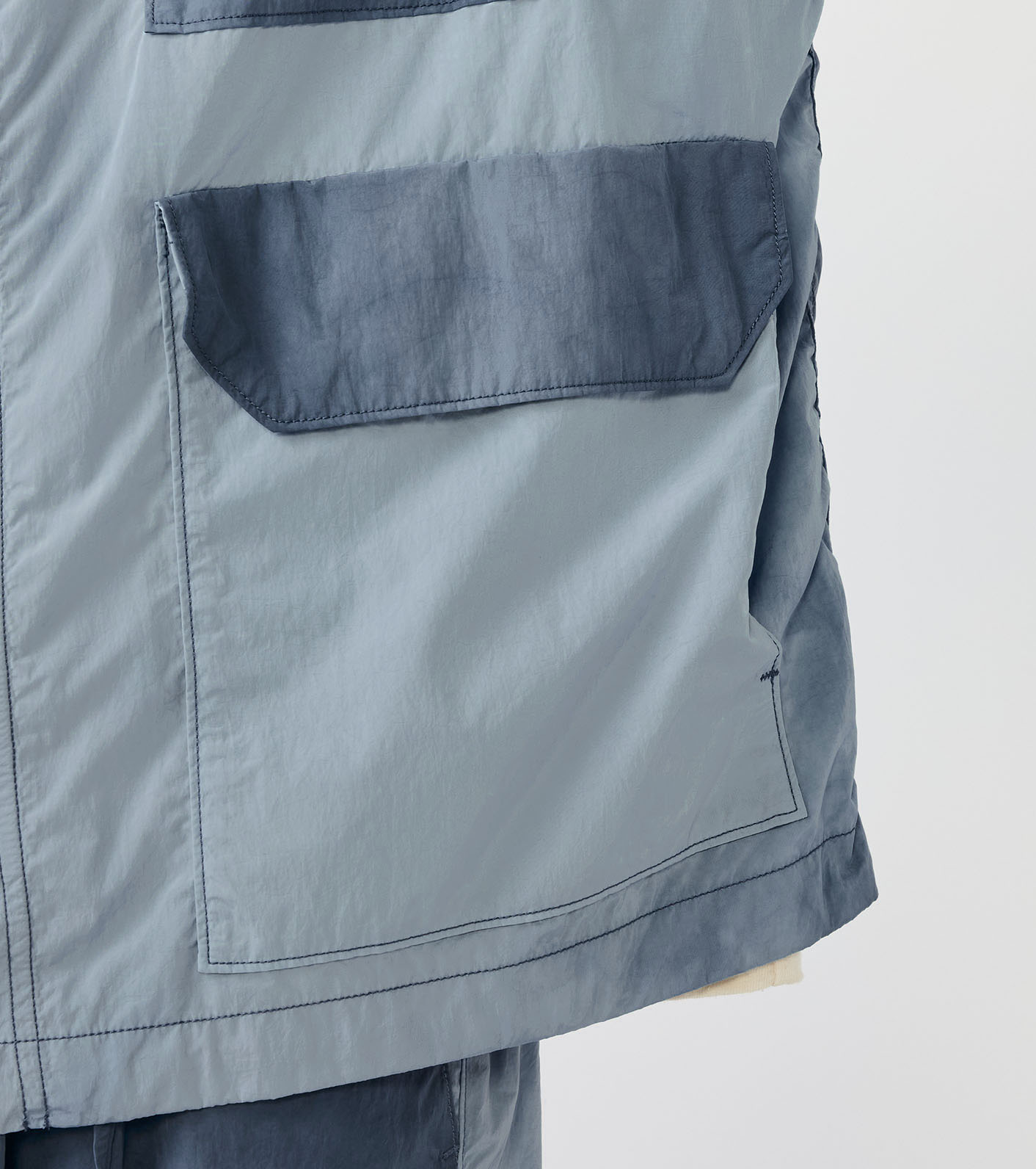 Uneven Dyed Field Mountain Parka