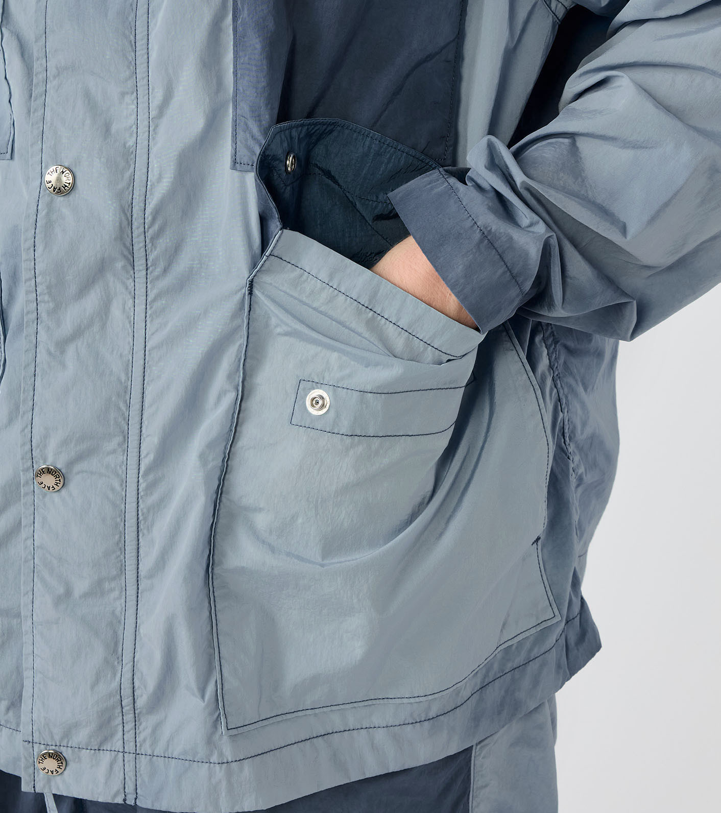 Uneven Dyed Field Mountain Parka