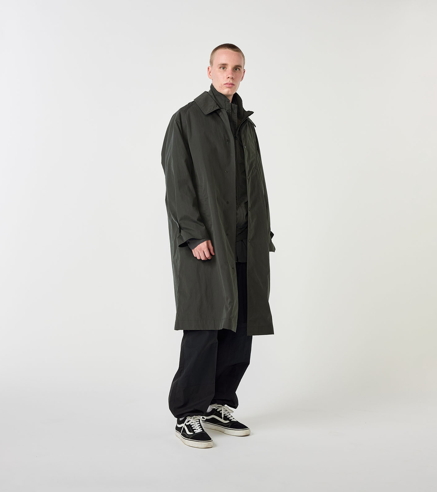 Brushed Weather Field Soutien Collar Coat