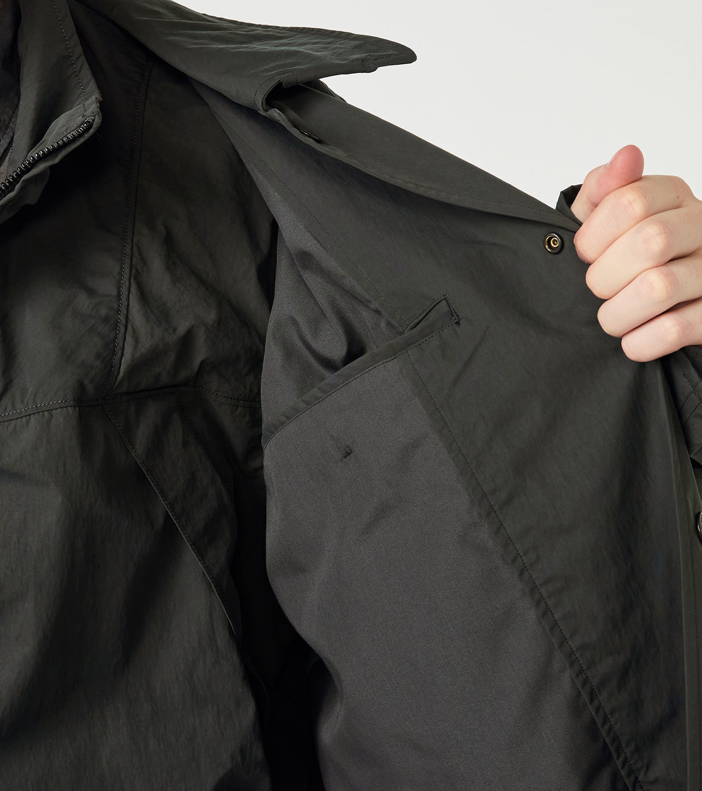 Brushed Weather Field Soutien Collar Coat