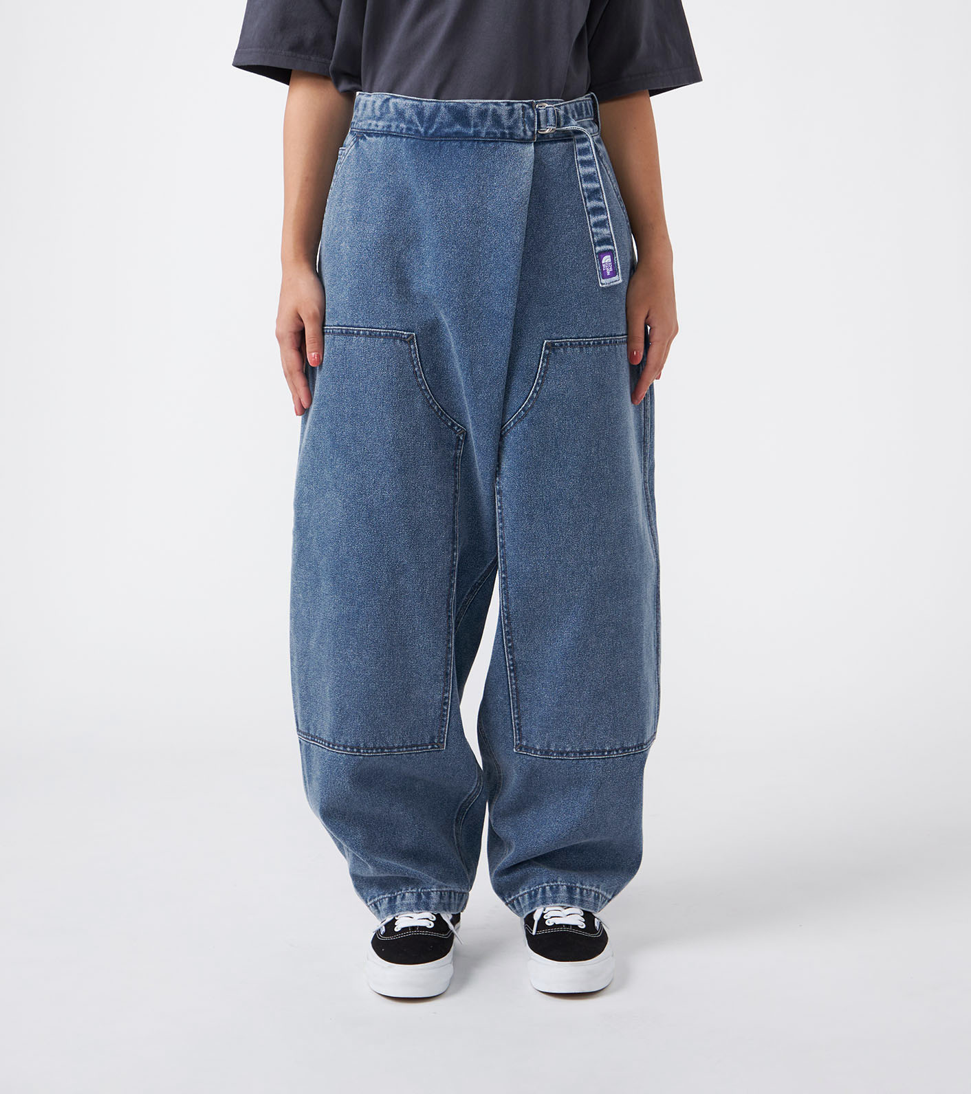 Indigo Field Wrap Pants