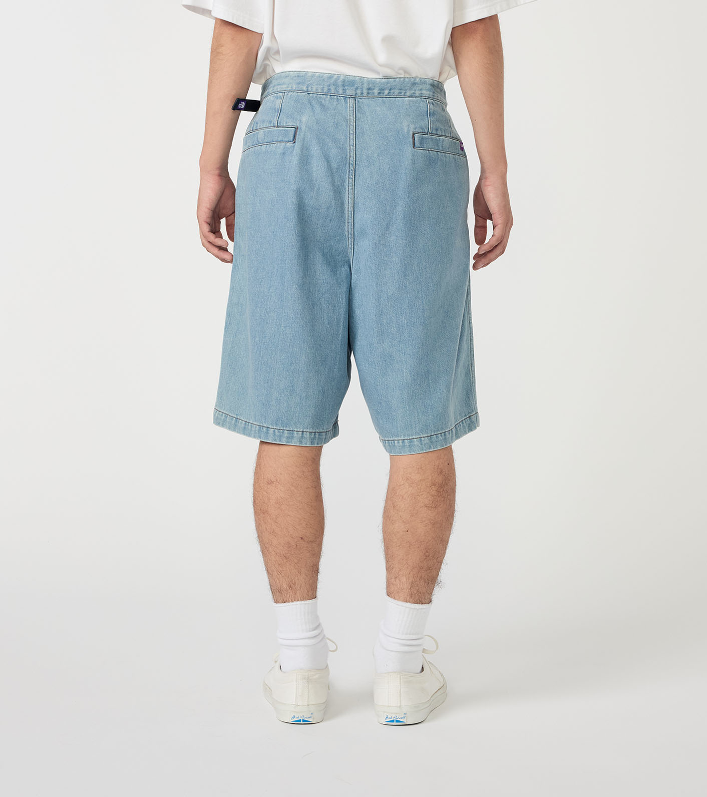 Denim Tuck Field Shorts
