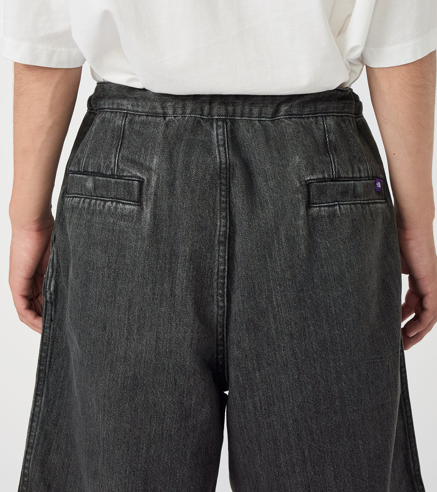 Denim Tuck Field Shorts