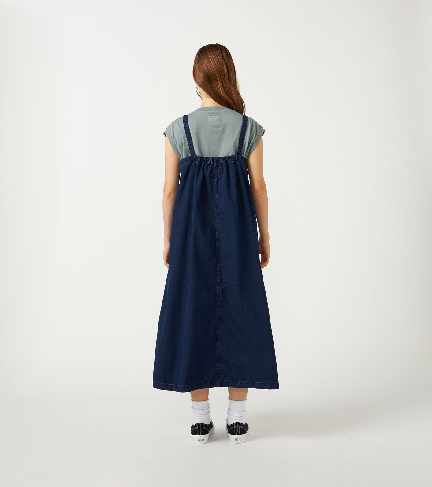 Cotton Nylon Weather Field Jumper Dress