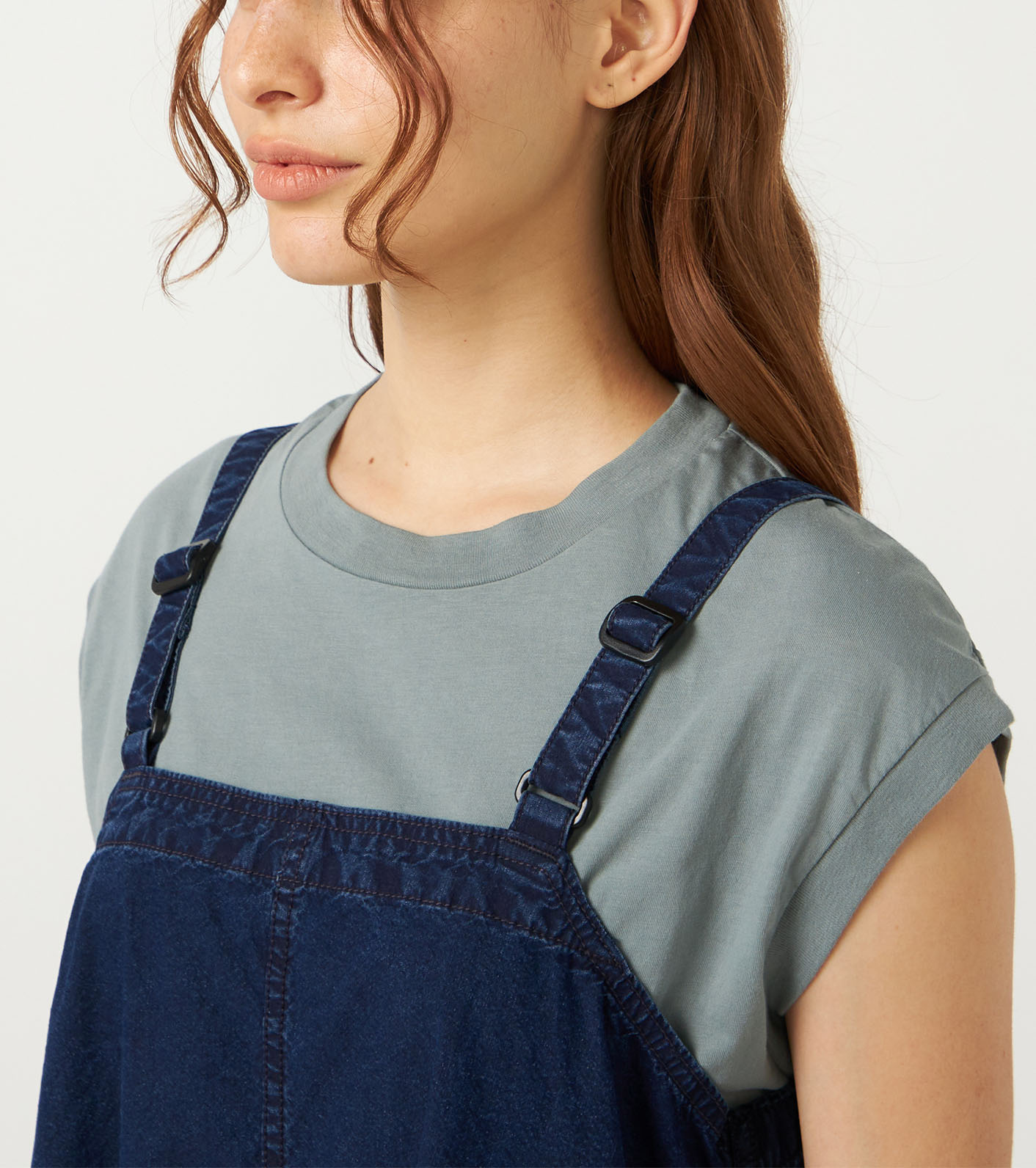 Cotton Nylon Weather Field Jumper Dress