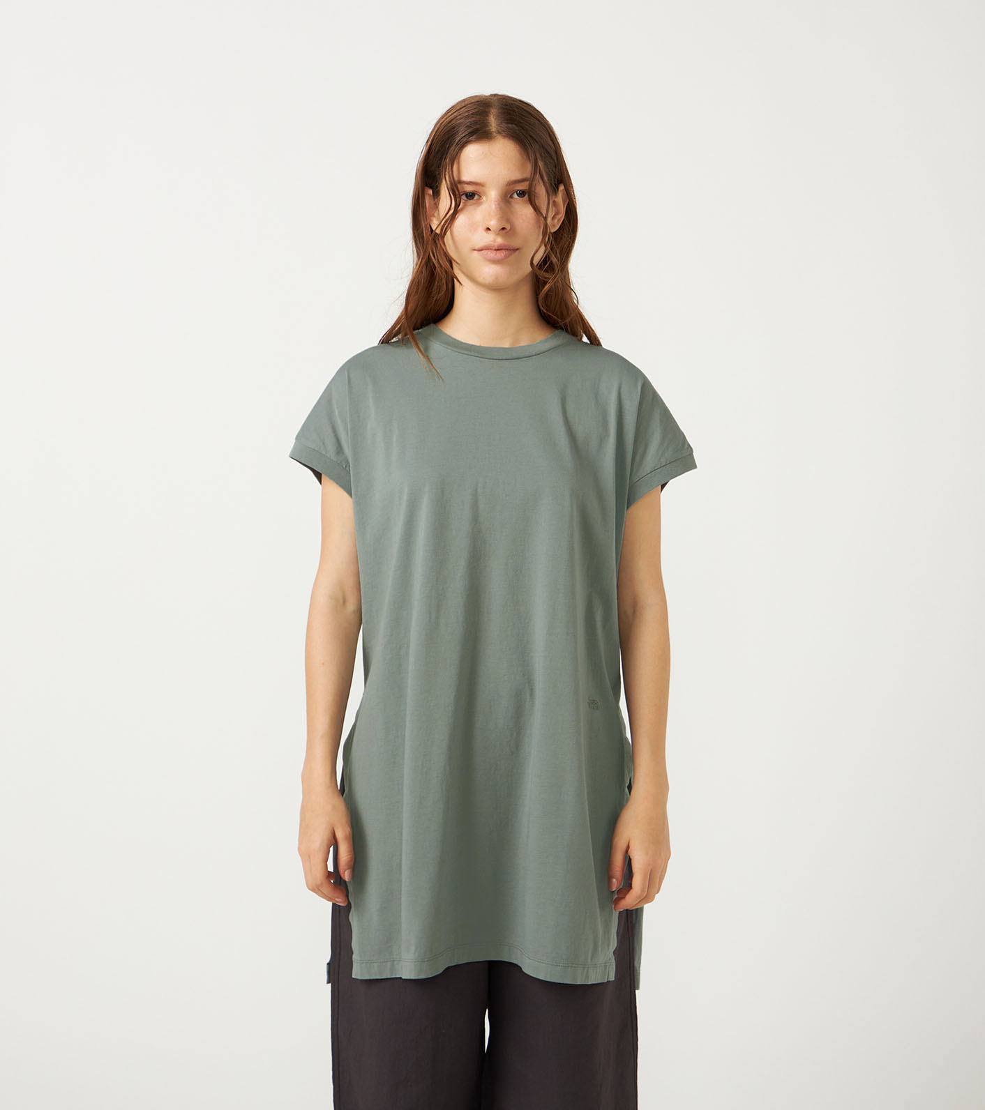 Garment Dyed Field Belted Dress