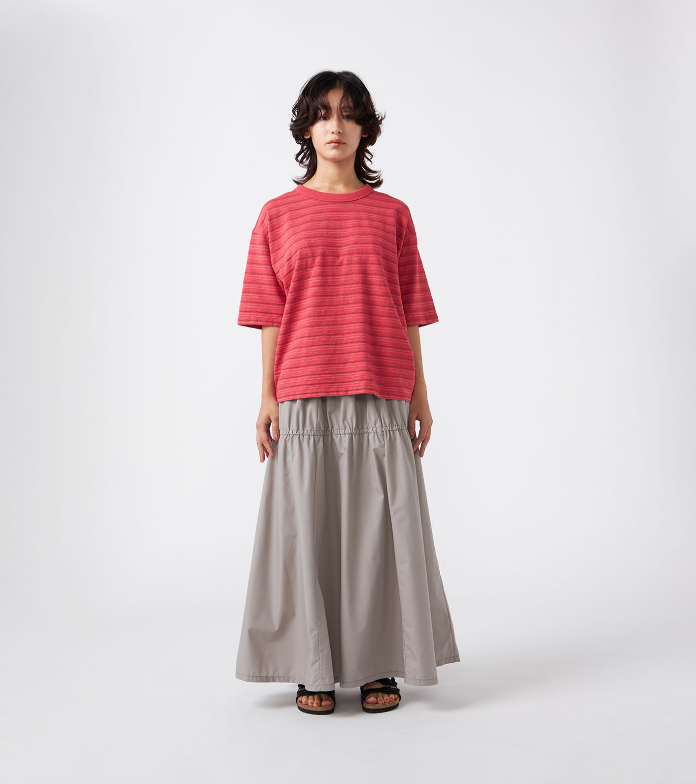 Garment Dyed Jacquard Field Tee