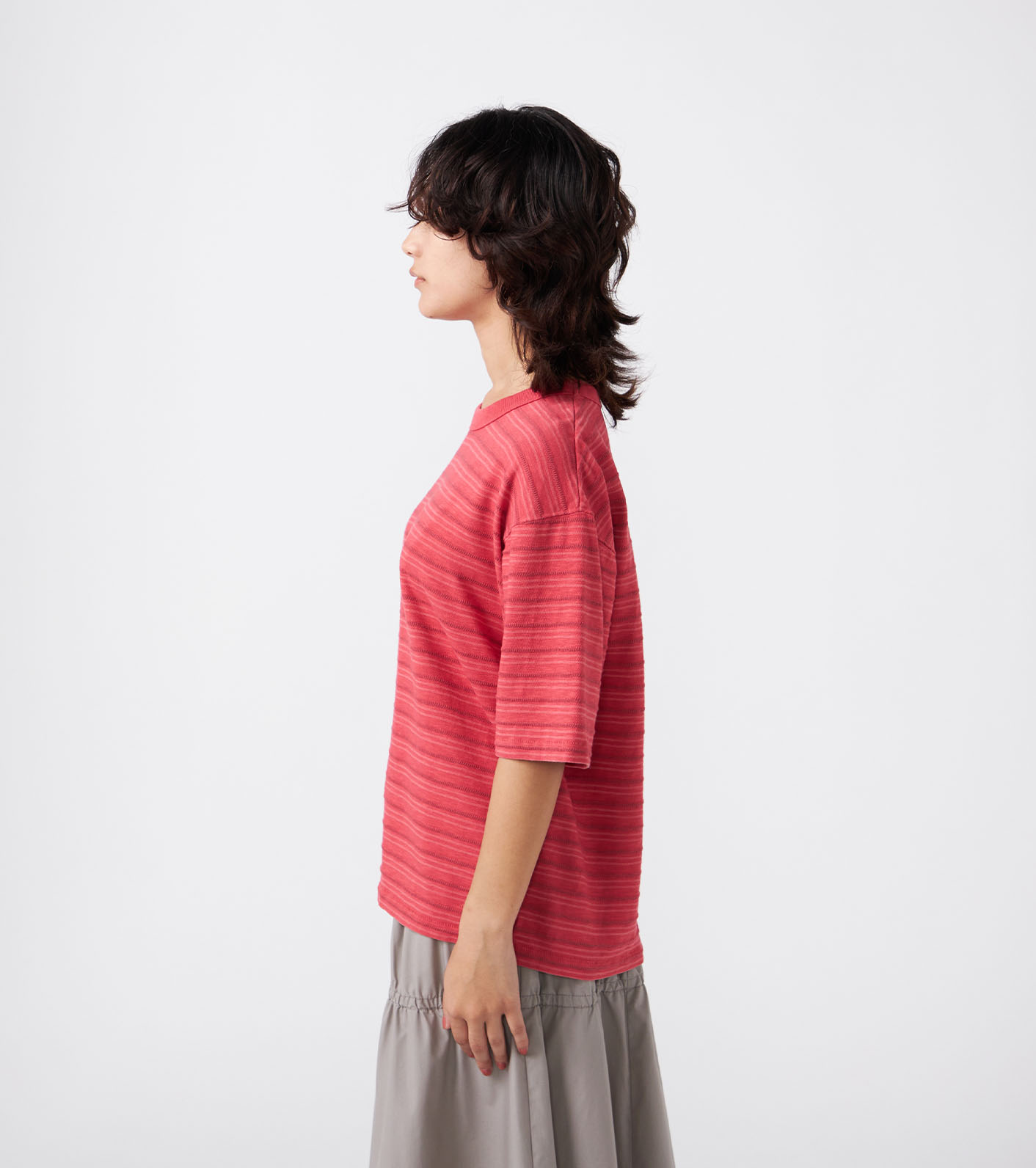 Garment Dyed Jacquard Field Tee