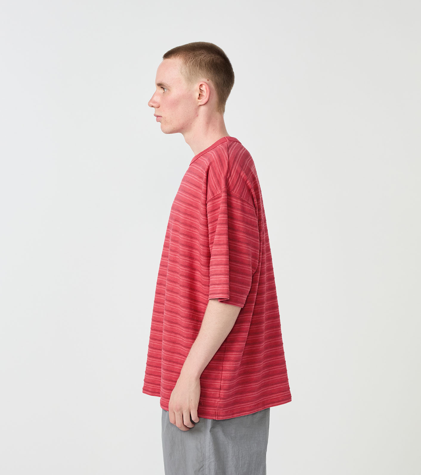Garment Dyed Jacquard Field Tee