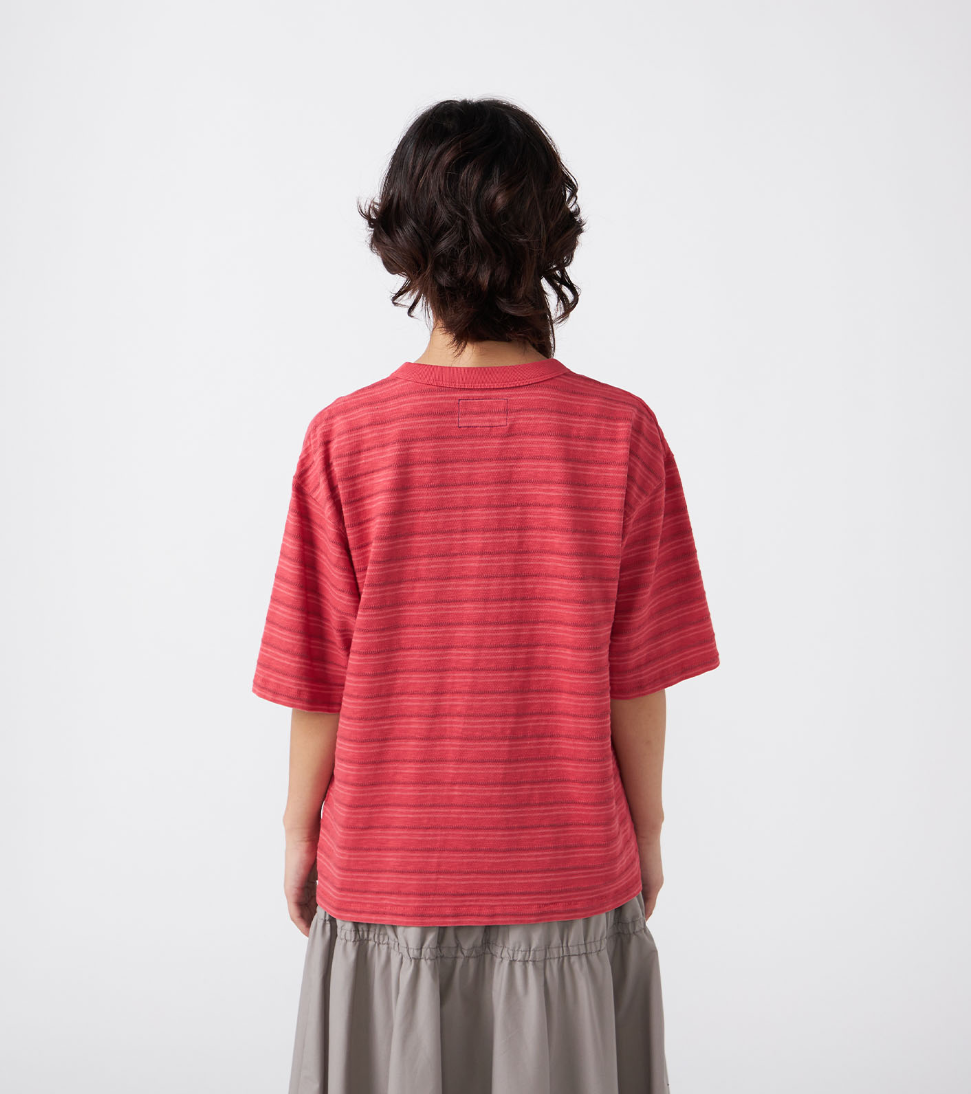 Garment Dyed Jacquard Field Tee