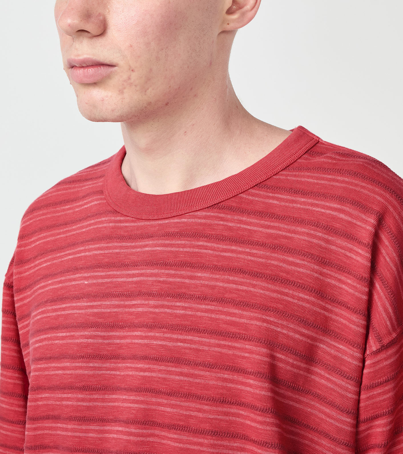 Garment Dyed Jacquard Field Tee