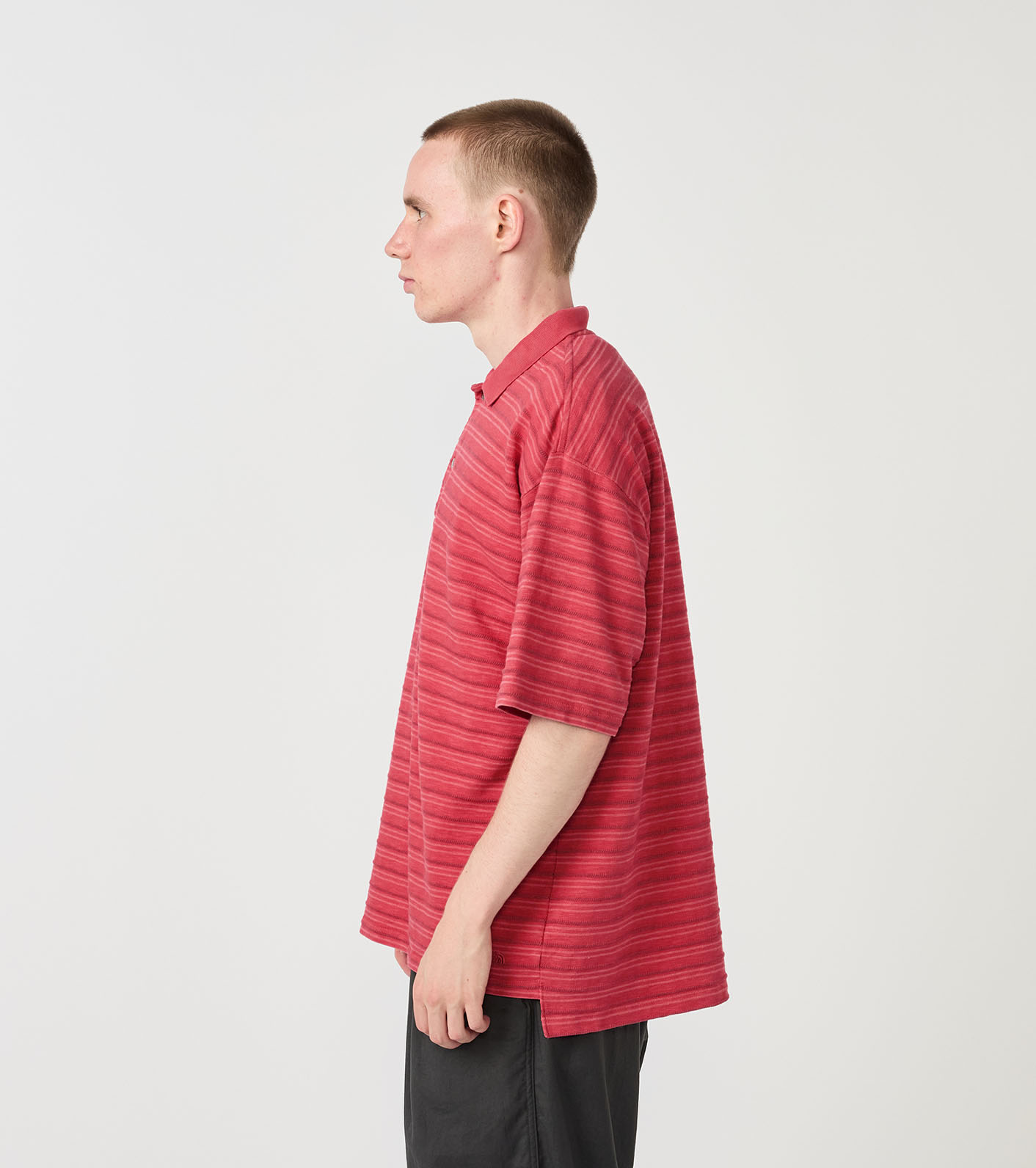 Garment Dyed Jacquard Field Polo