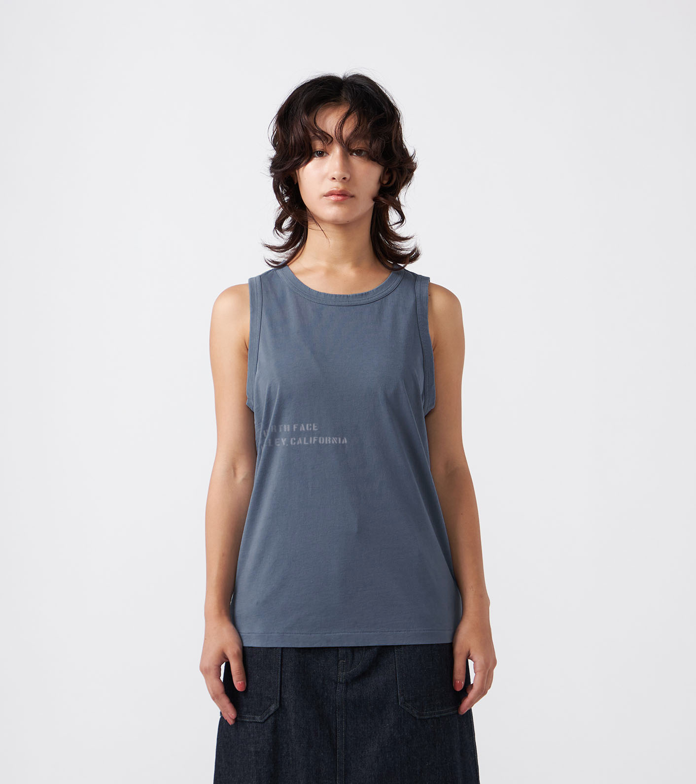Garment Dyed Lettered Field Tank
