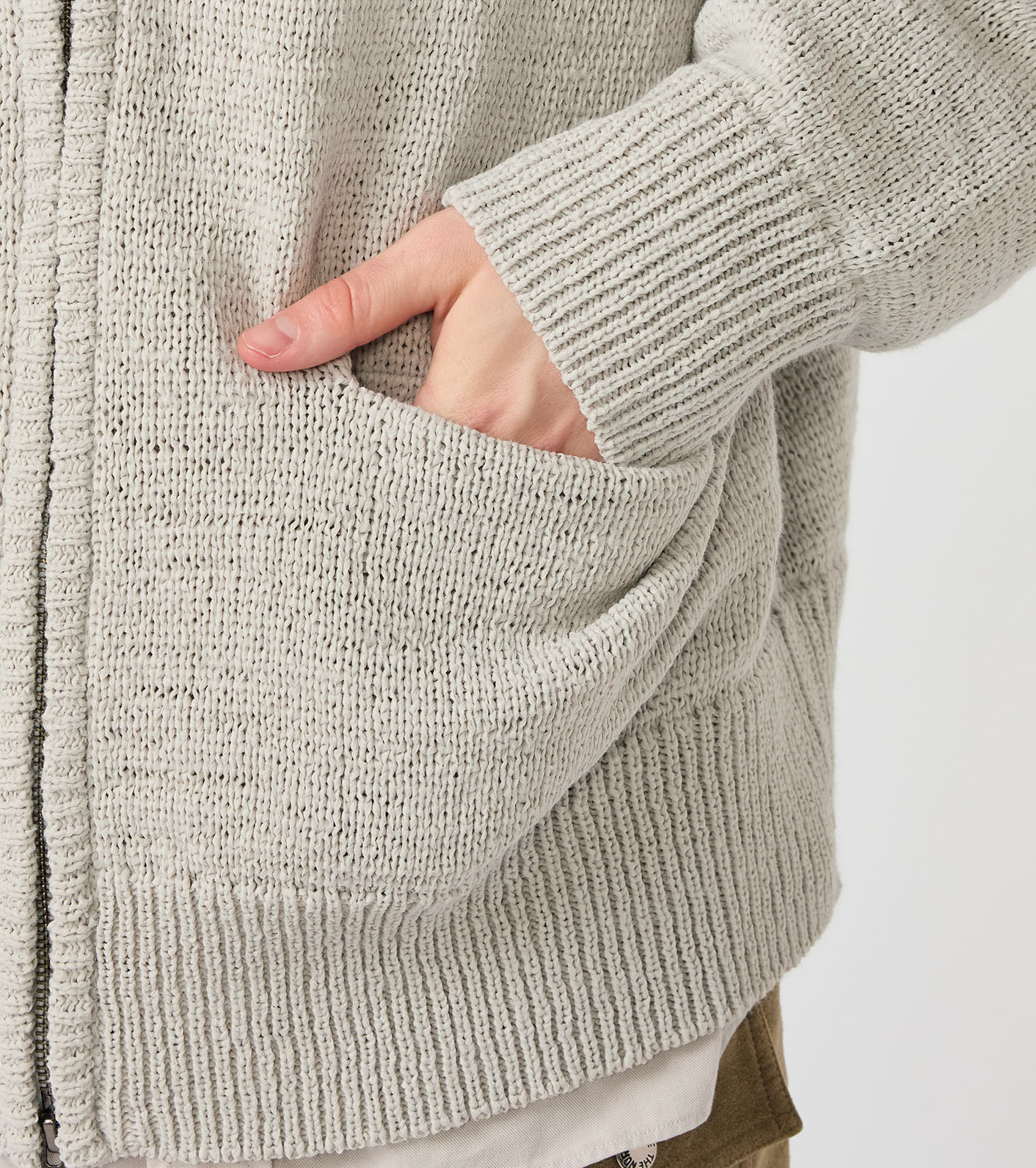 Tape Yarn Field Sweater