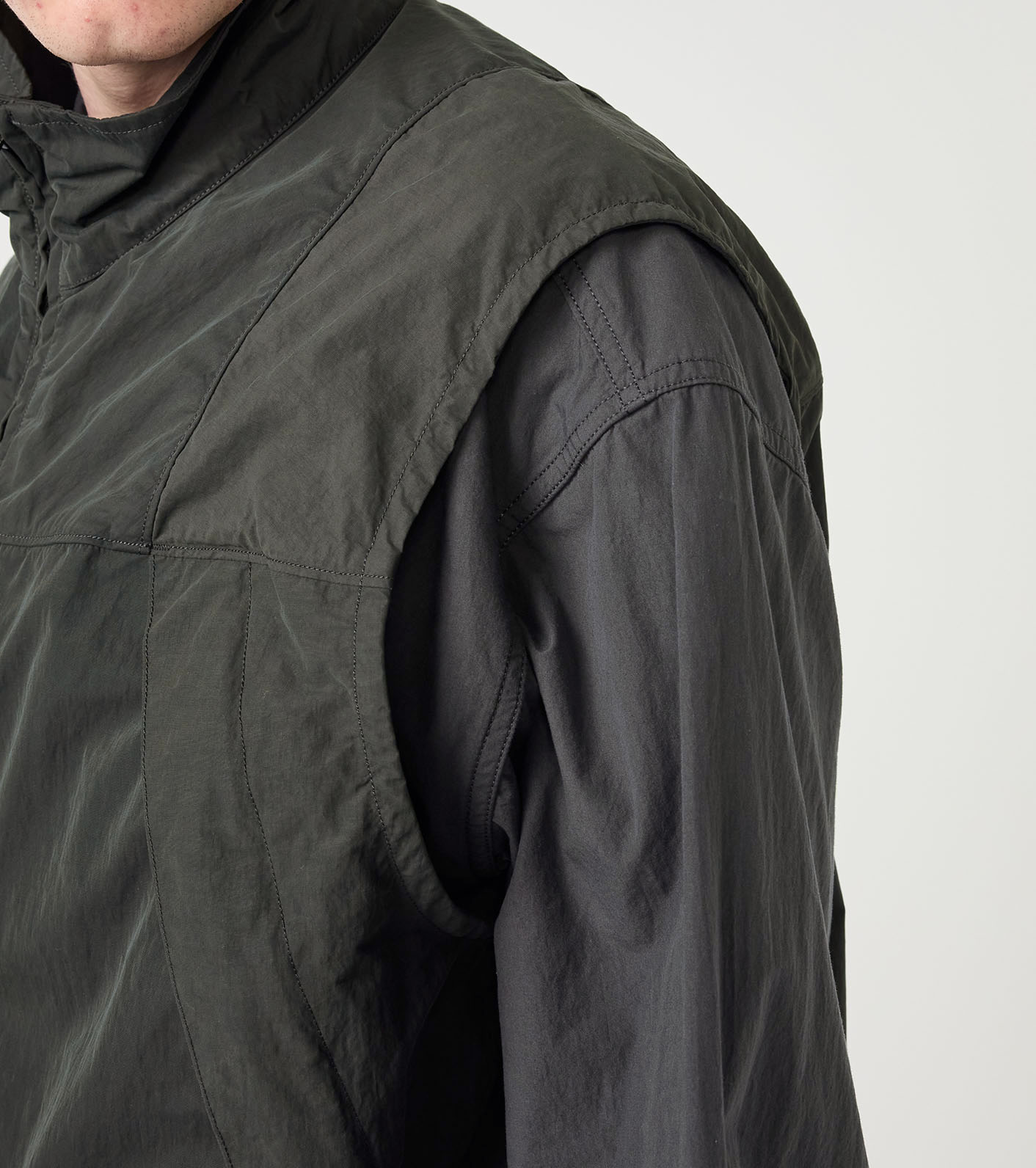 Brushed Weather Mountain Wind Vest