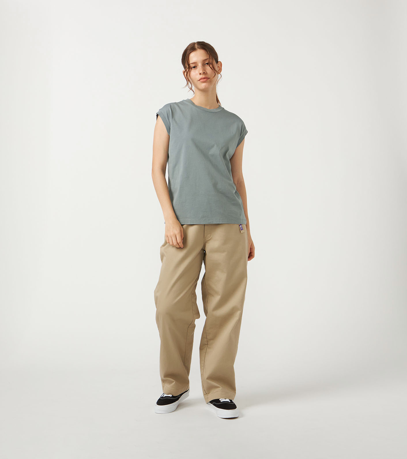 Garment Dyed Field Sleeveless Tee