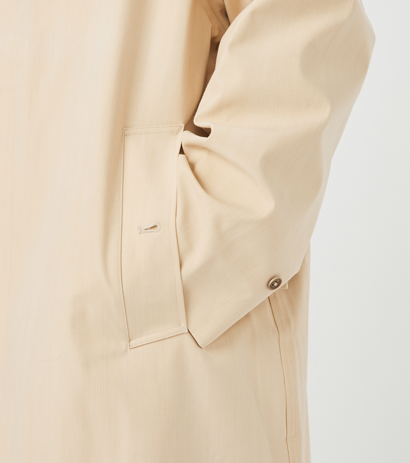 Brewed Protein Balmacaan Coat