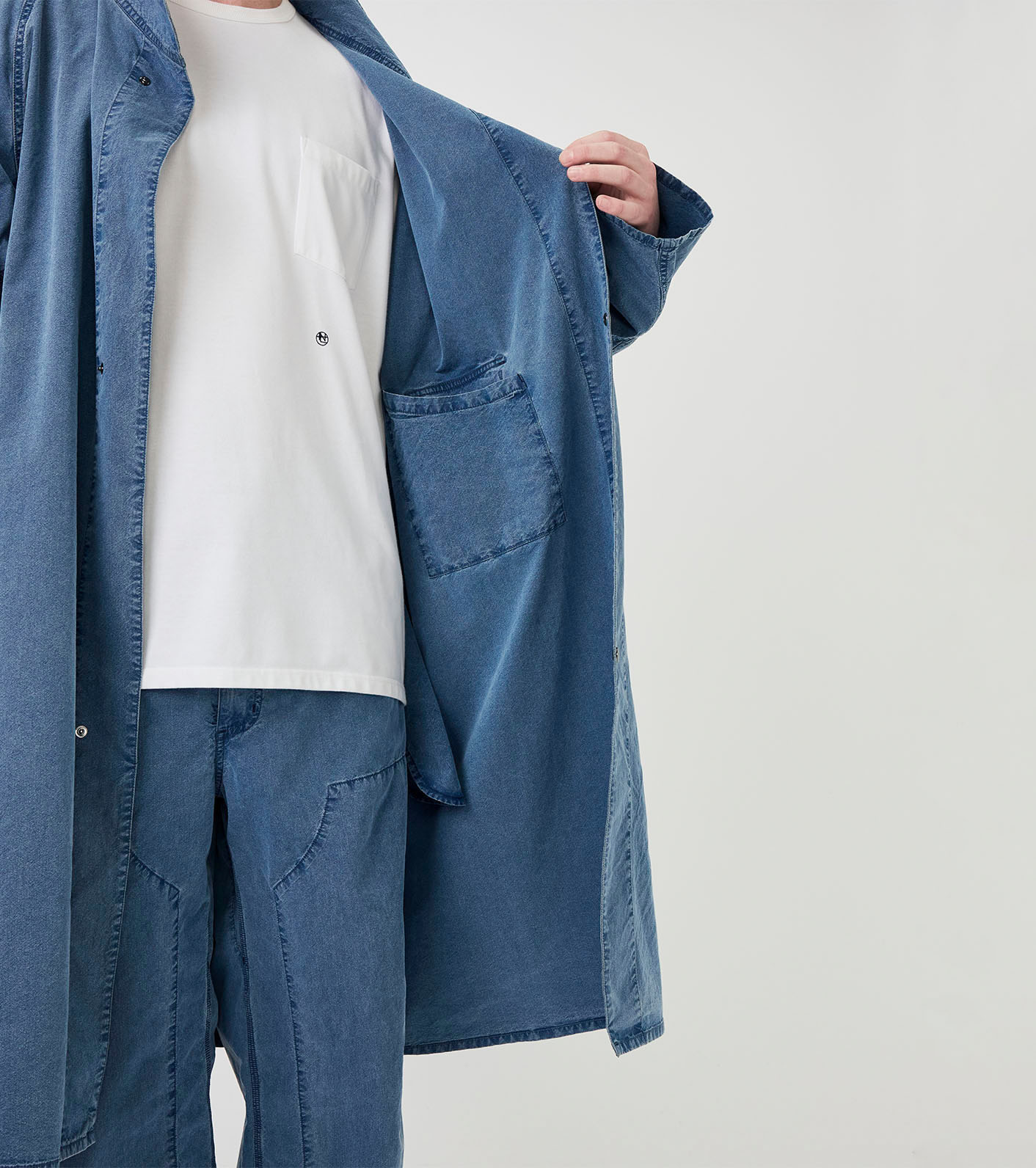 Indigo Weather Field Coat