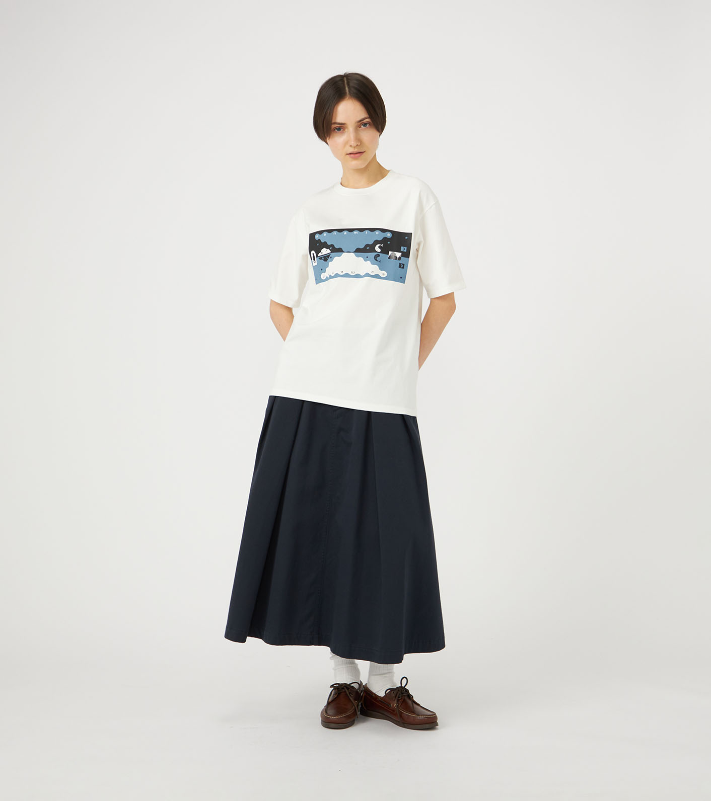 nanamica D.W.S. Graphic Tee
