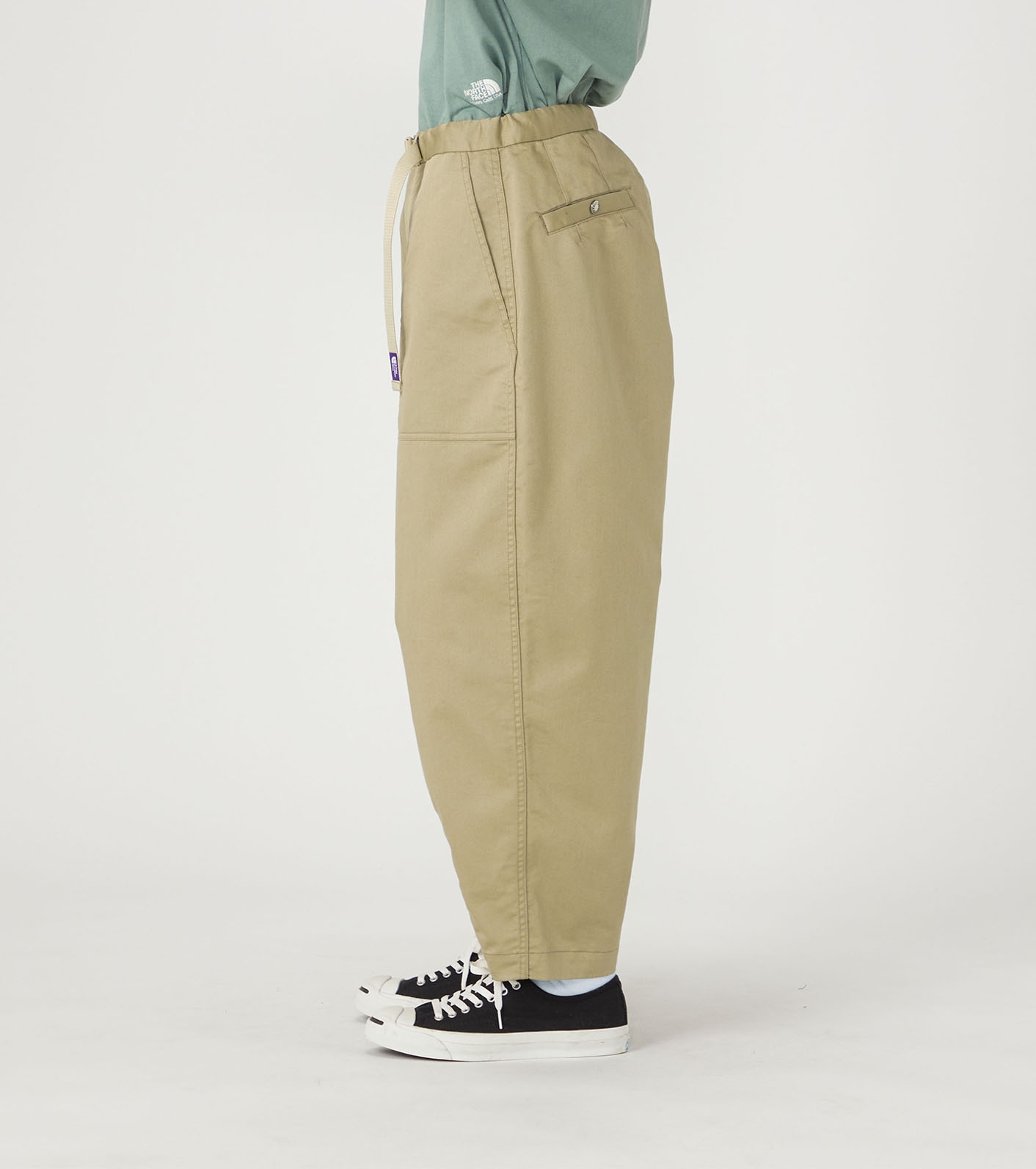 COOLMAX Chino Wide Cropped Pants