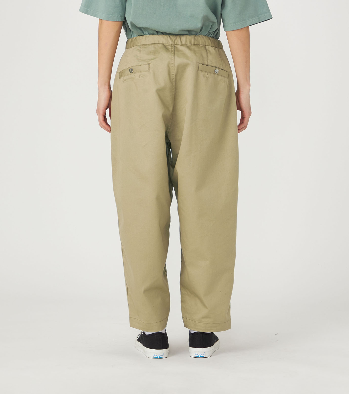 COOLMAX Chino Wide Cropped Pants