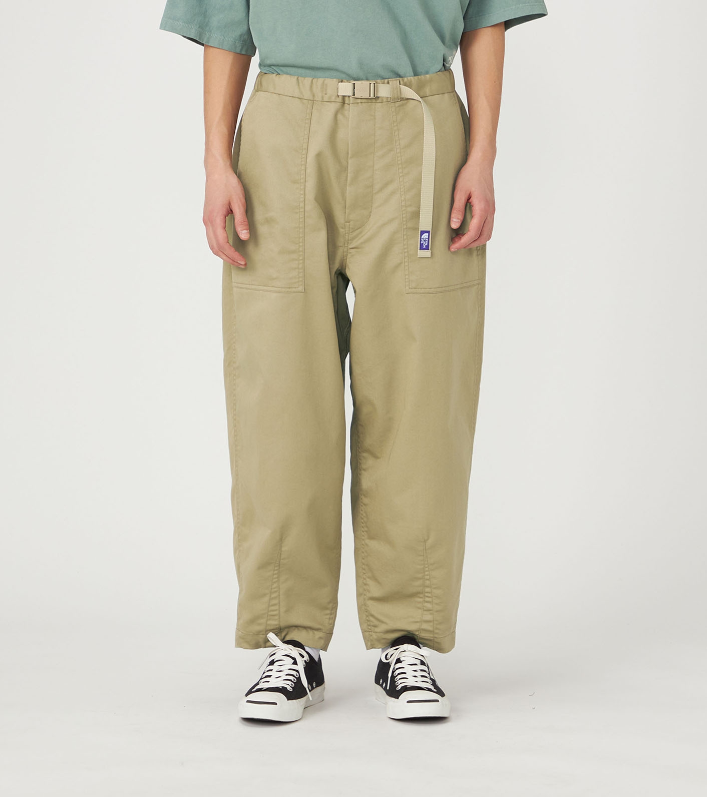 COOLMAX Chino Wide Cropped Pants