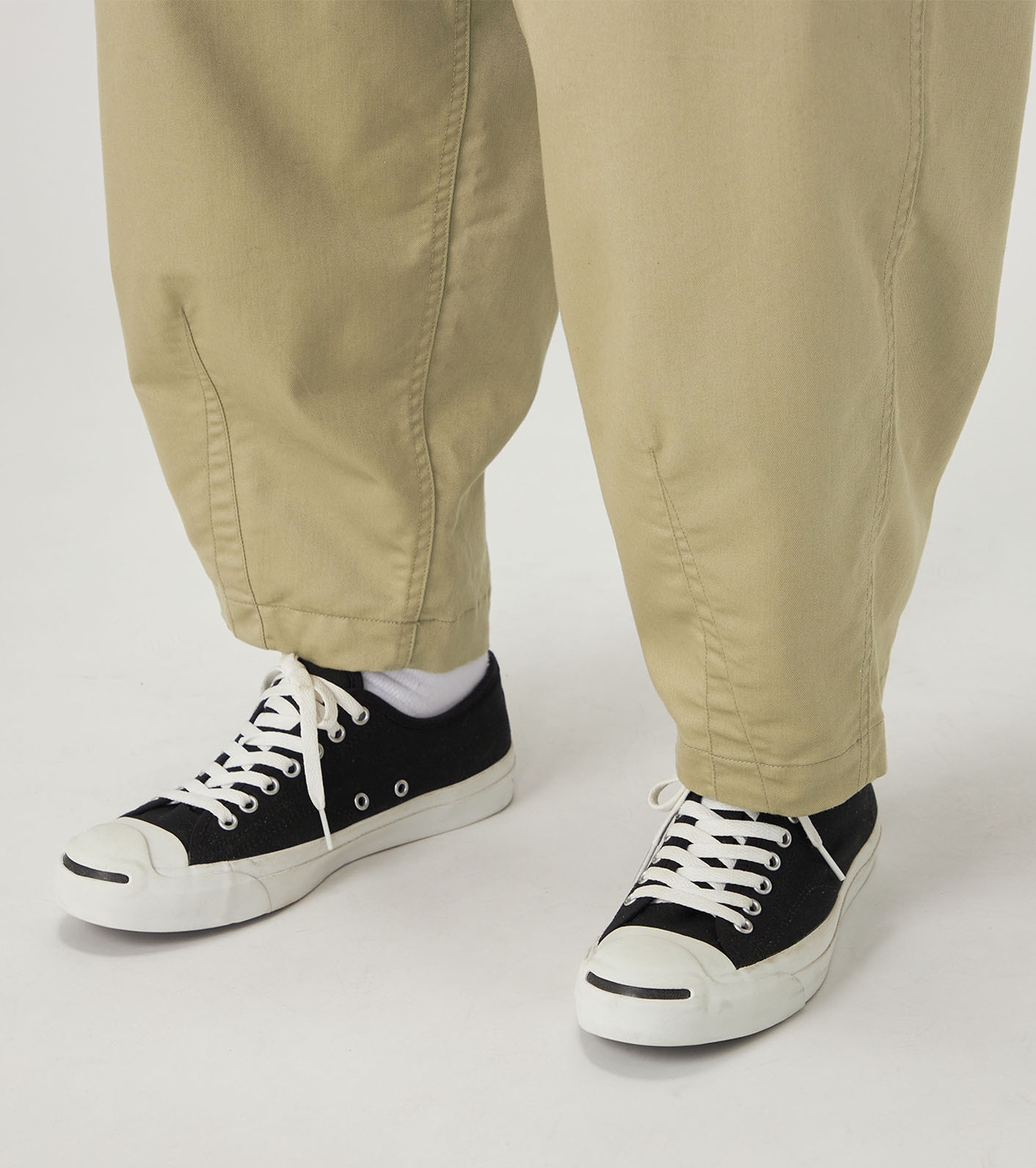COOLMAX Chino Wide Cropped Pants