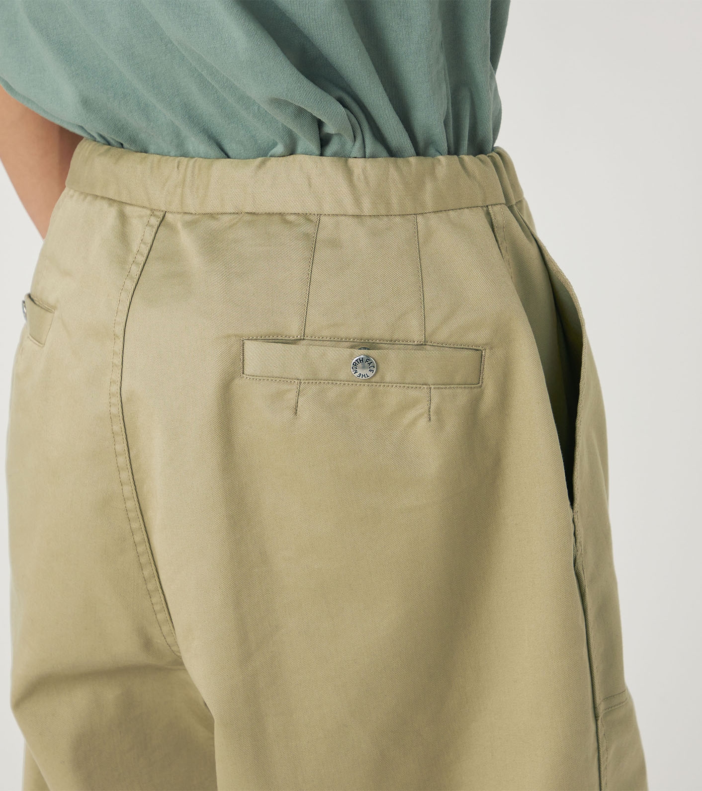 COOLMAX Chino Wide Cropped Pants