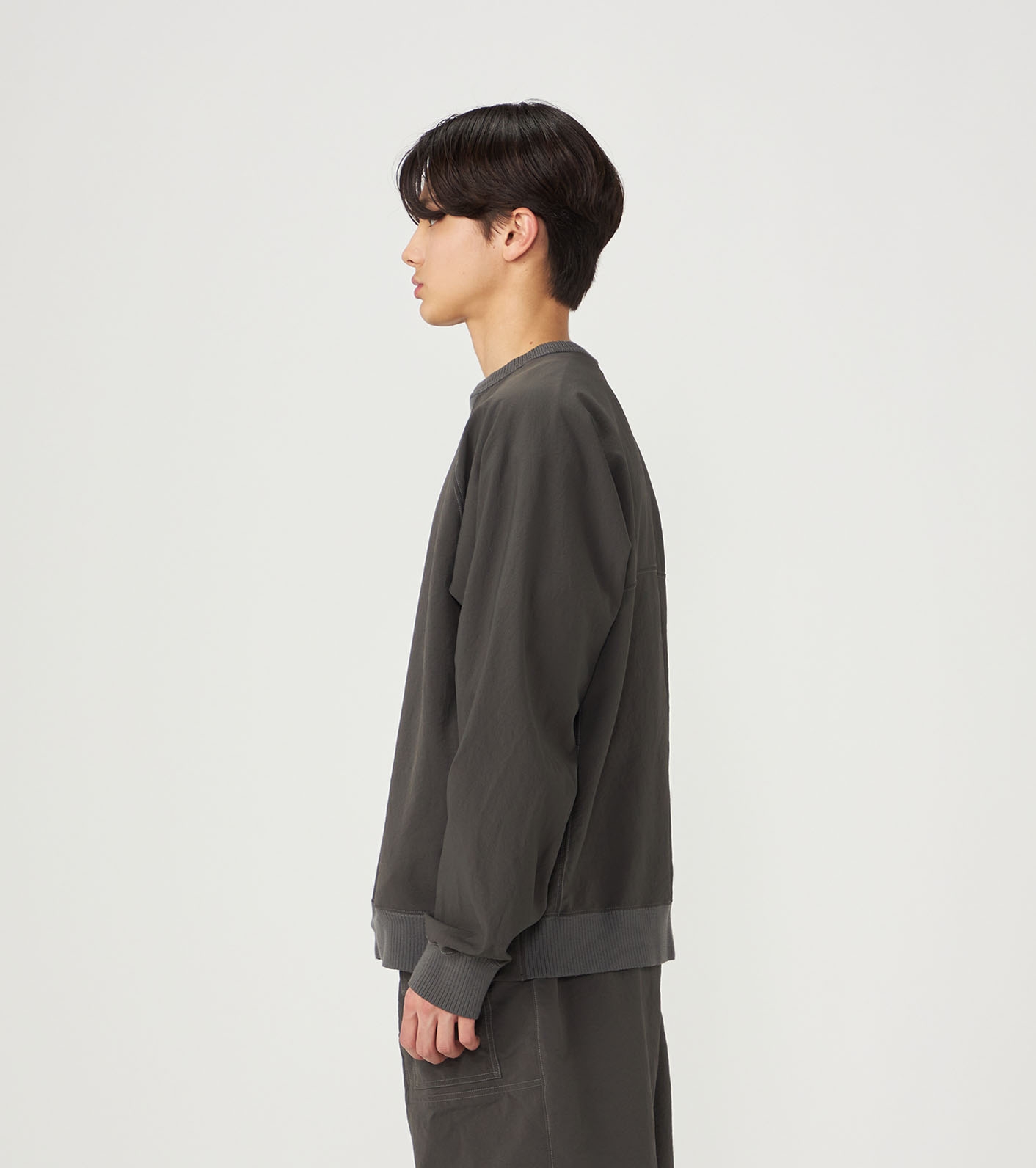 Garment Dyed ALPHADRY Field Crewneck Jumper