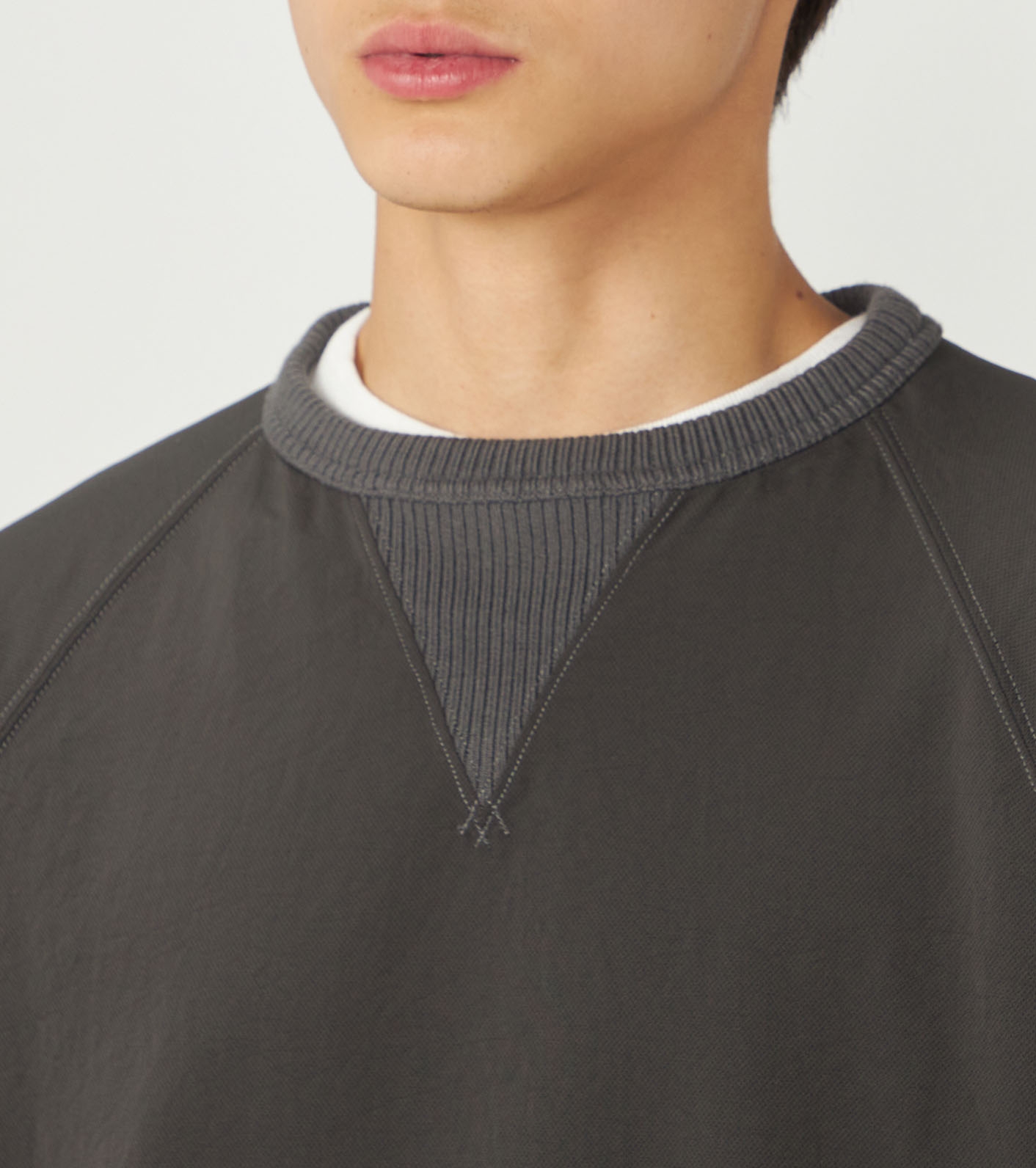 Garment Dyed ALPHADRY Field Crewneck Jumper