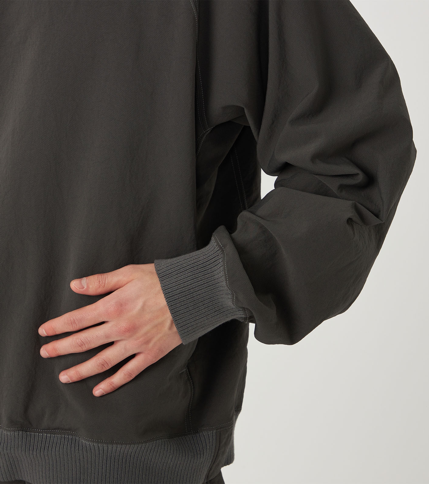 Garment Dyed ALPHADRY Field Crewneck Jumper