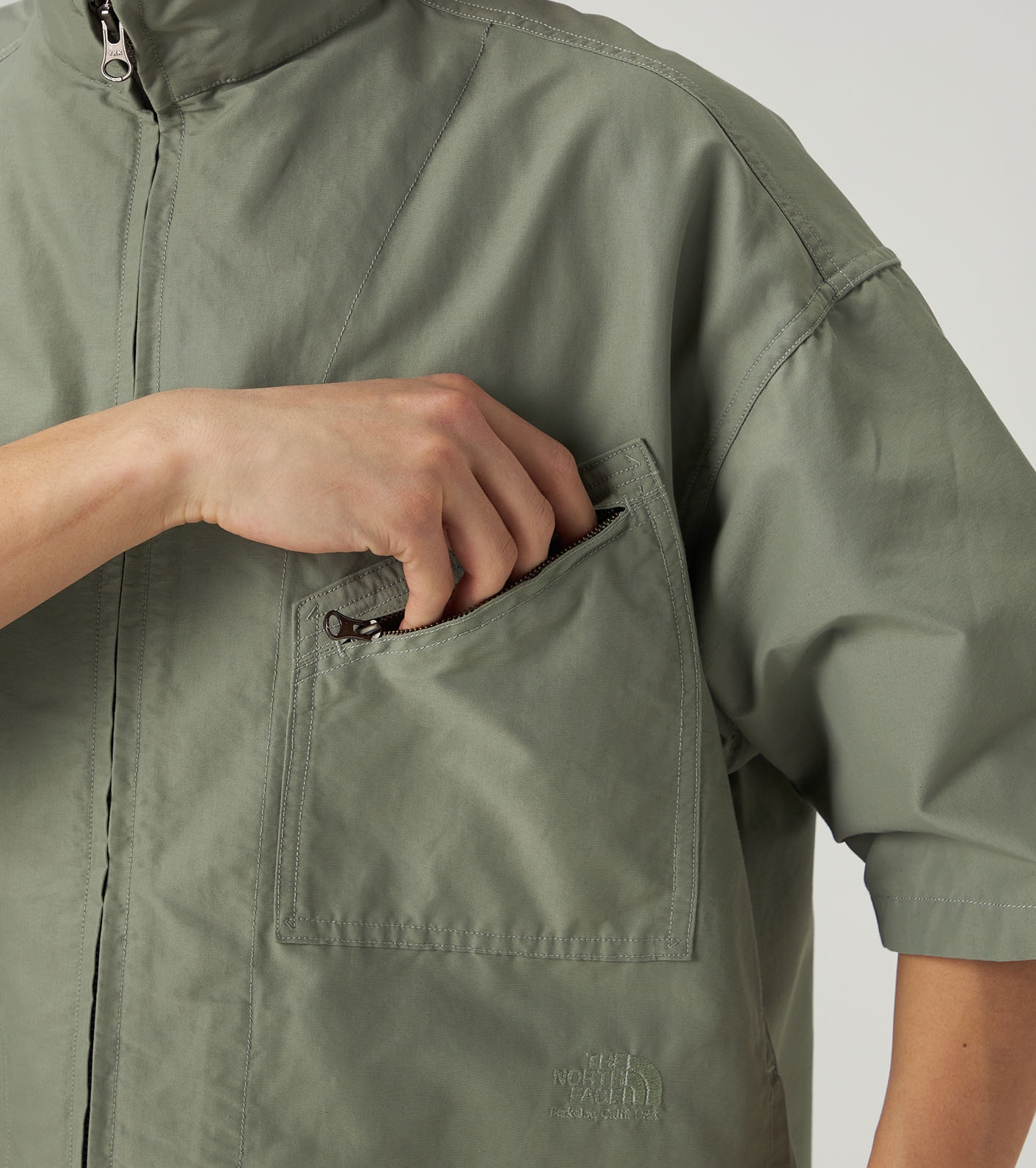 Double Peak Field Short Sleeve Jacket