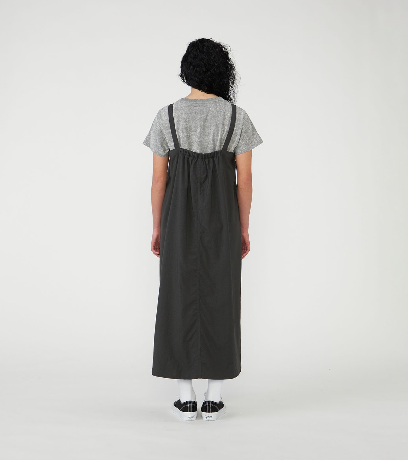 Nylon Twill Field Jumper Dress