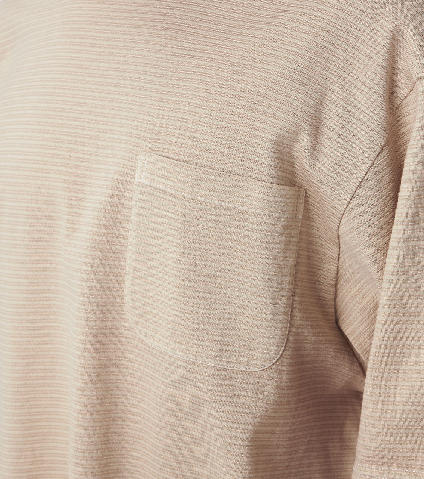 Garment Dyed Border Pk Tee