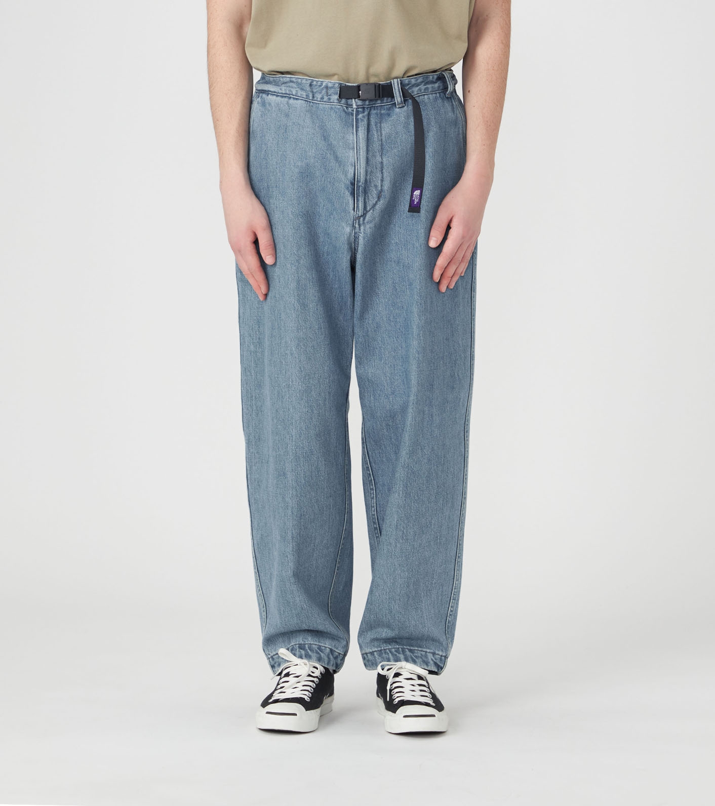 Denim Wide Tapered Field Pants