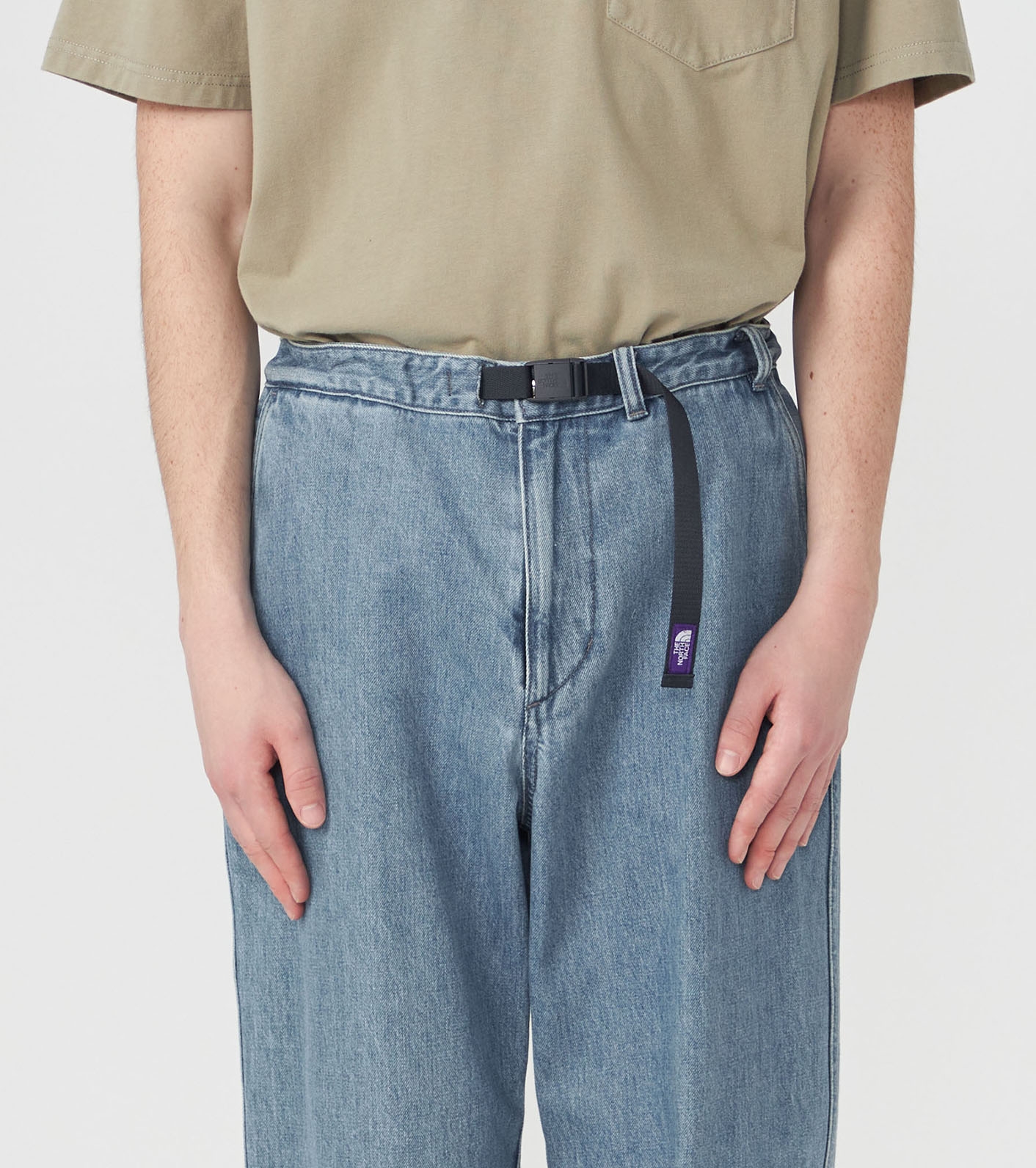 Denim Wide Tapered Field Pants