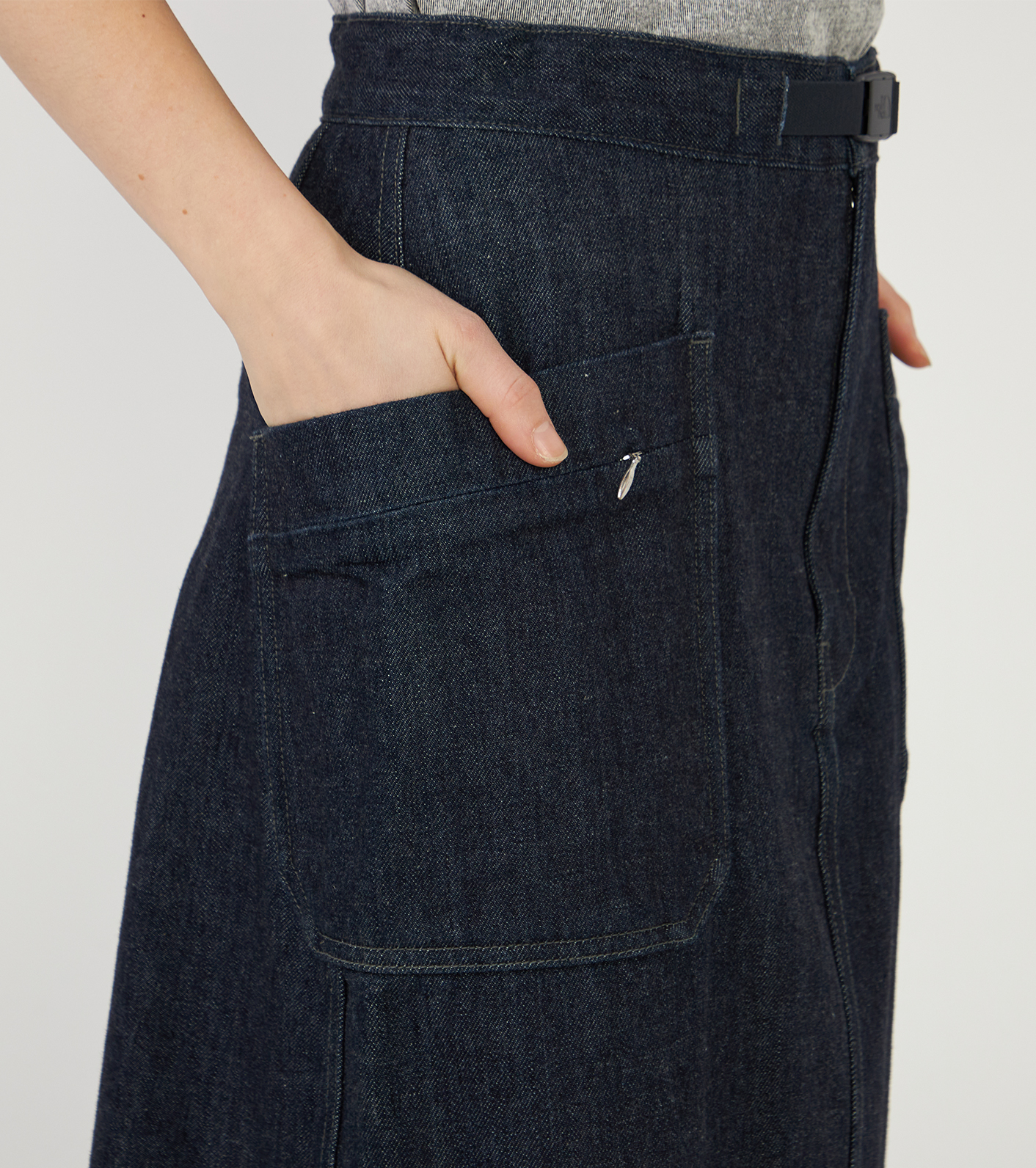 Denim Field Skirt
