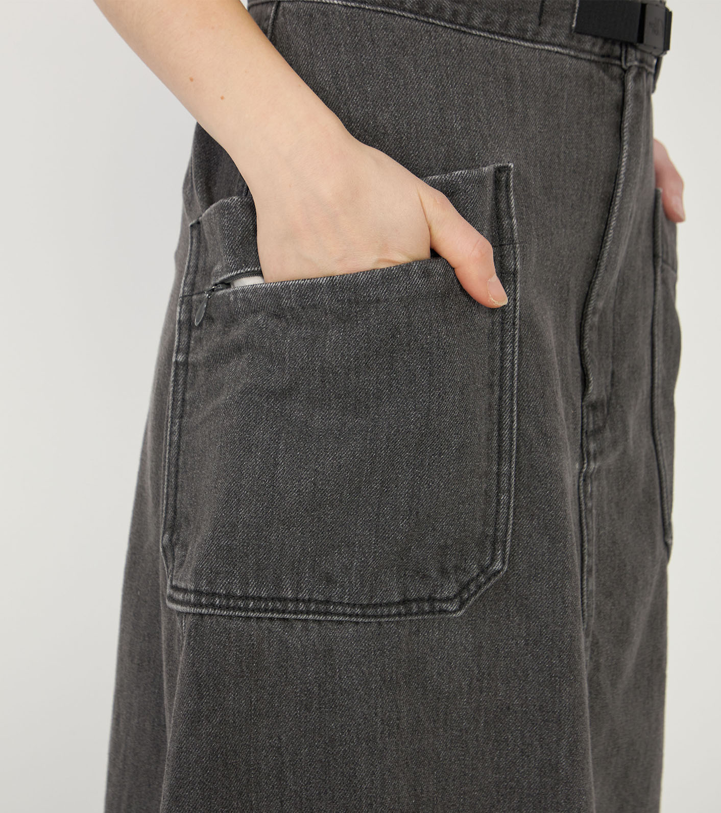 Denim Field Skirt